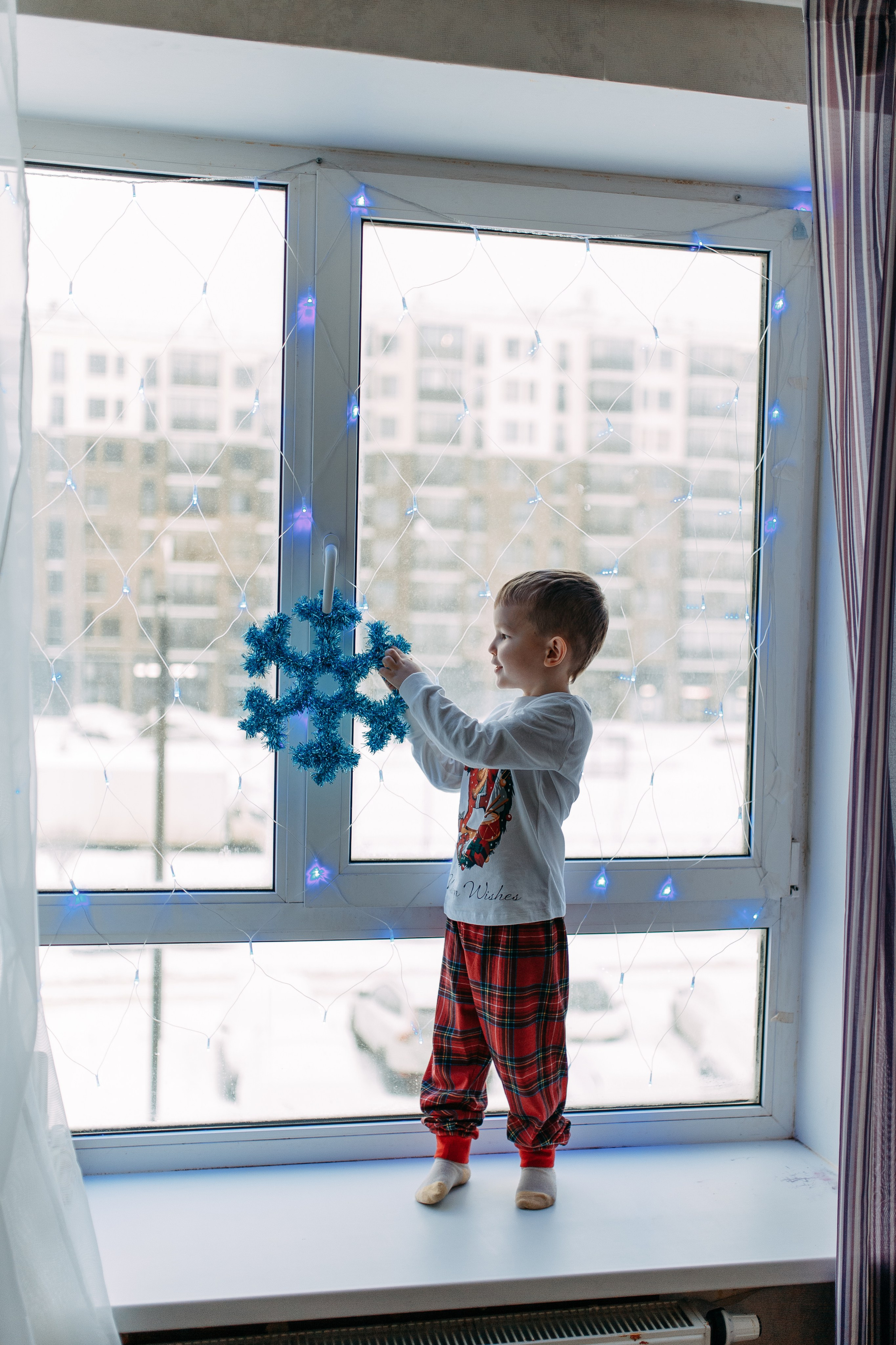 Новогодние печеньки в гостях у Полины и ее семьи. Елена Семейный фотограф Санкт-Петербург