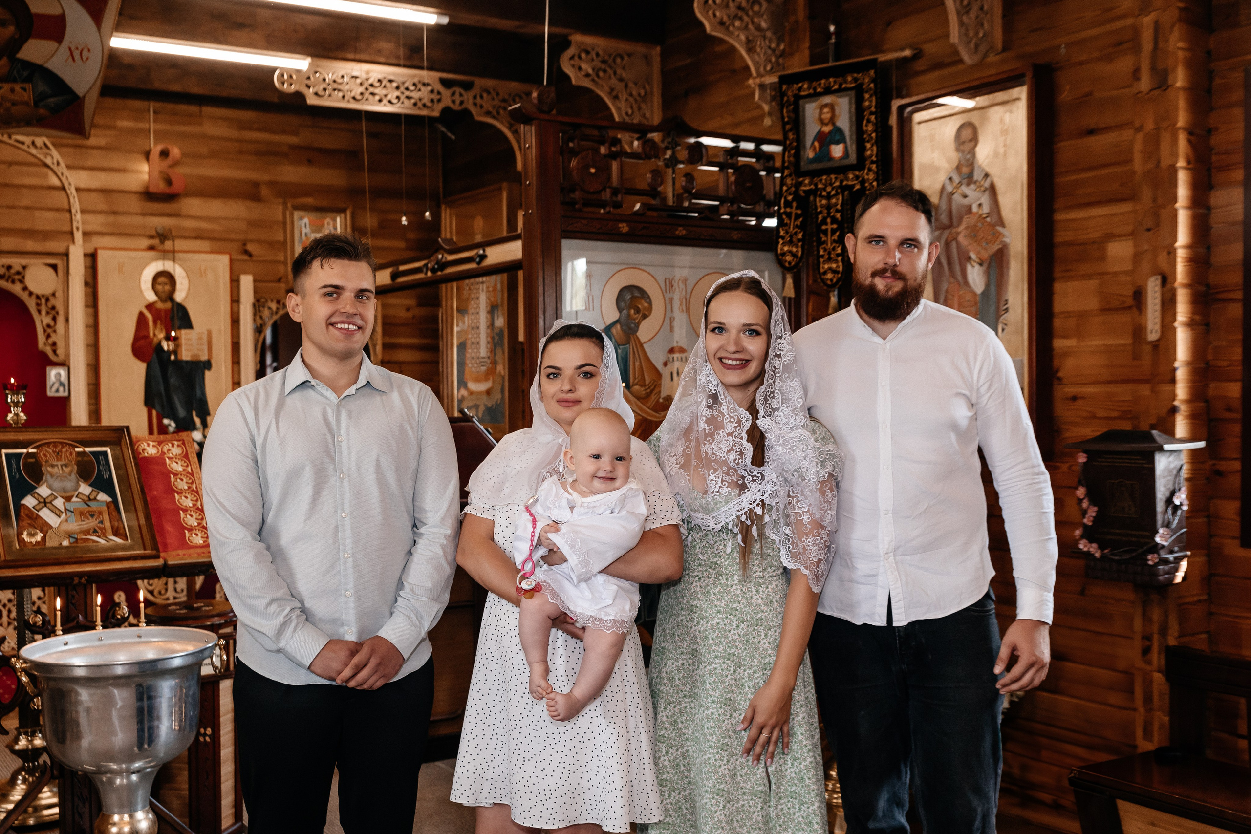Крещение Эмилии. Семейный фотограф Минск Усова Ольга