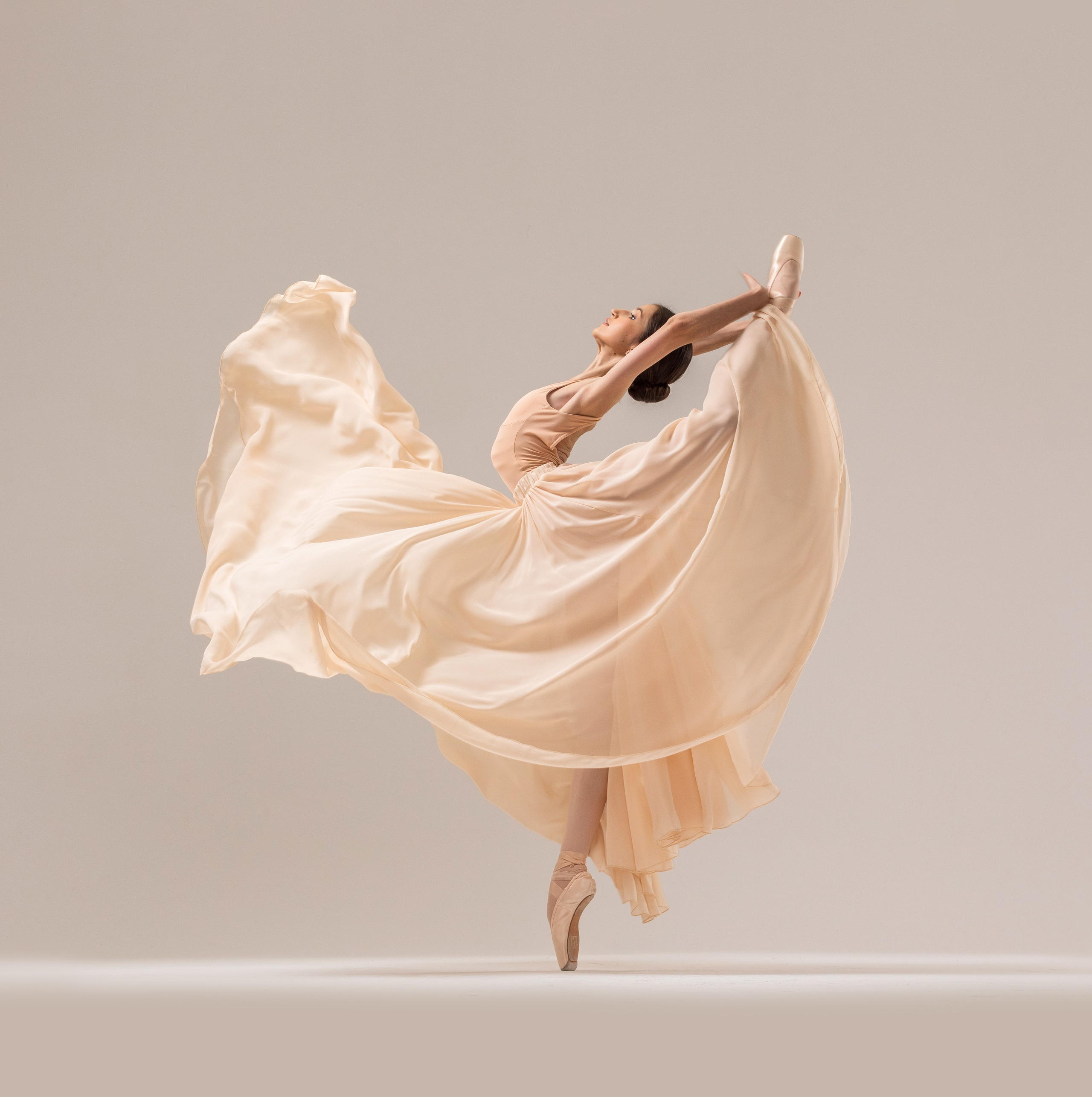 Балетная съёмка на белой циклораме и фонах. Балетный фотограф Алина Ханько — Душа Балета