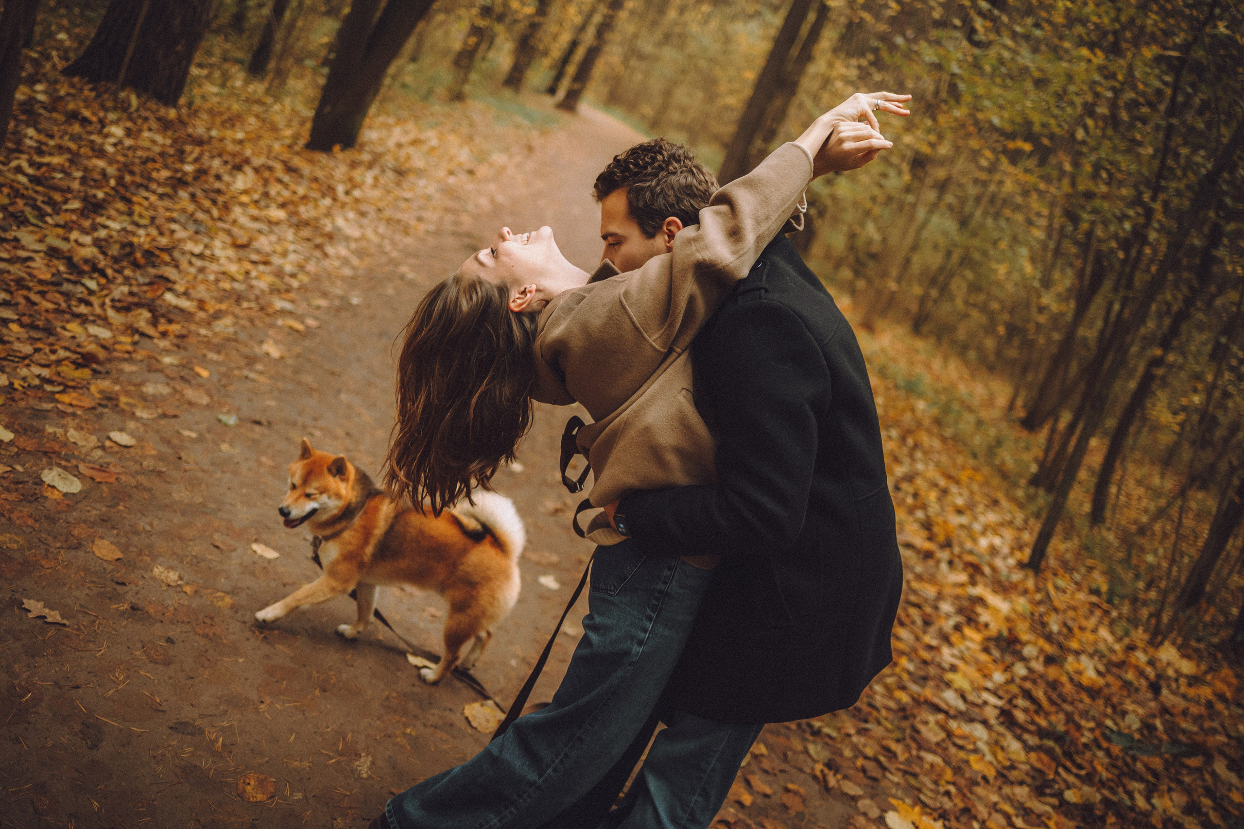 Настя, Юра и Скай