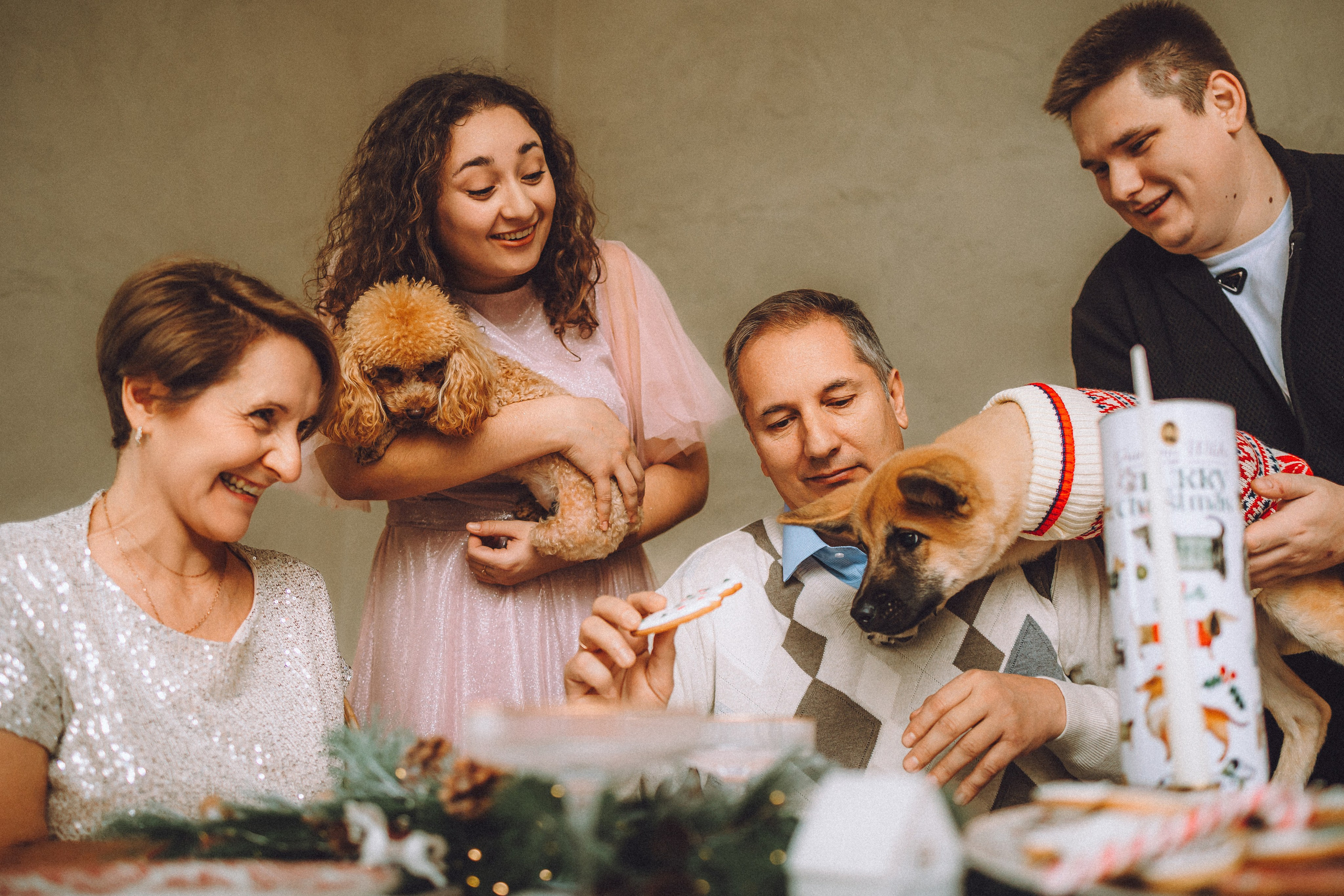 Джули, Шелли и их семья