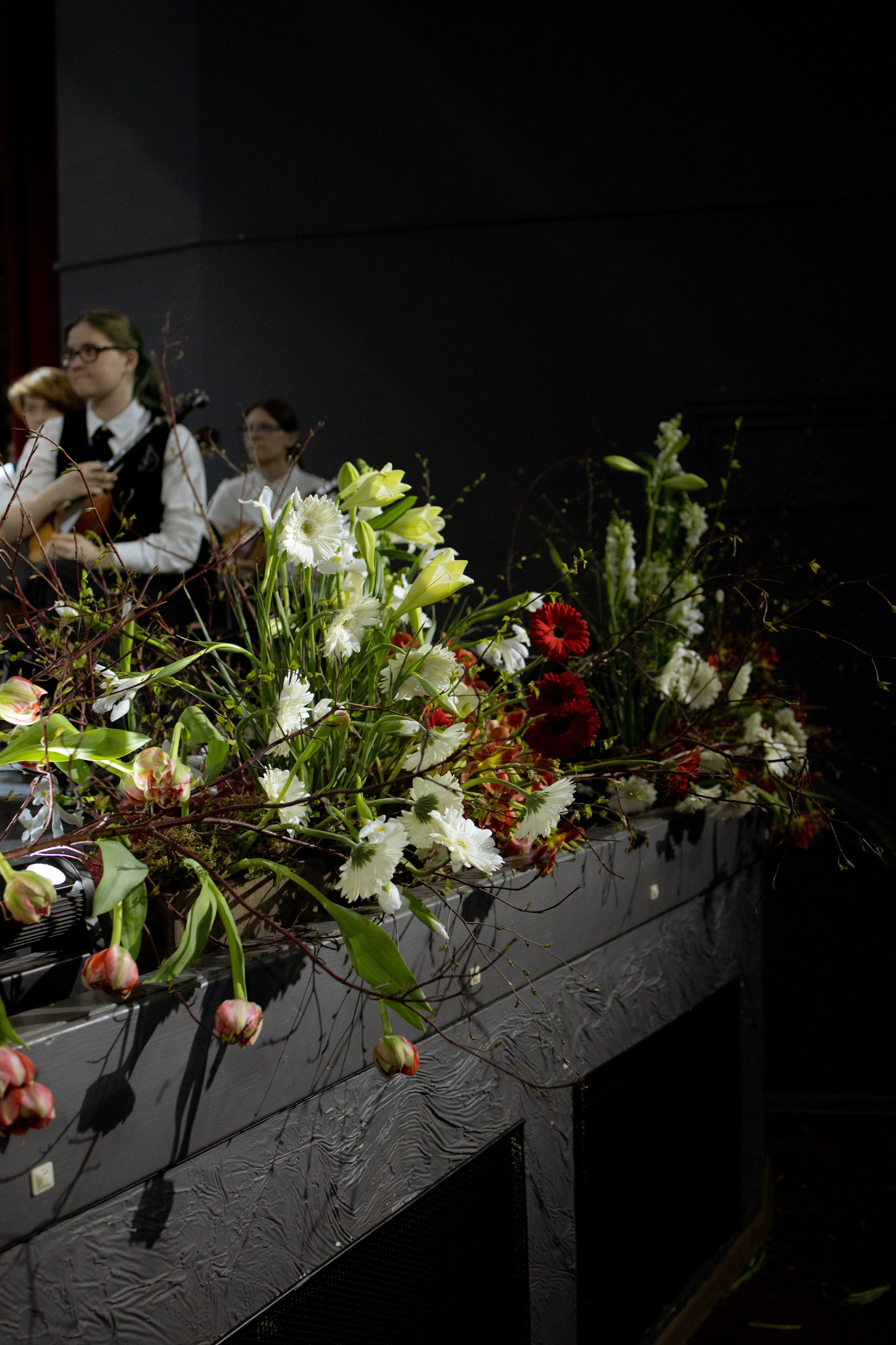 Оформление Отчетного концерта Музыкальной школы Глазунова. Оформление свадеб, декор свадеб Вера Маркова, Москва