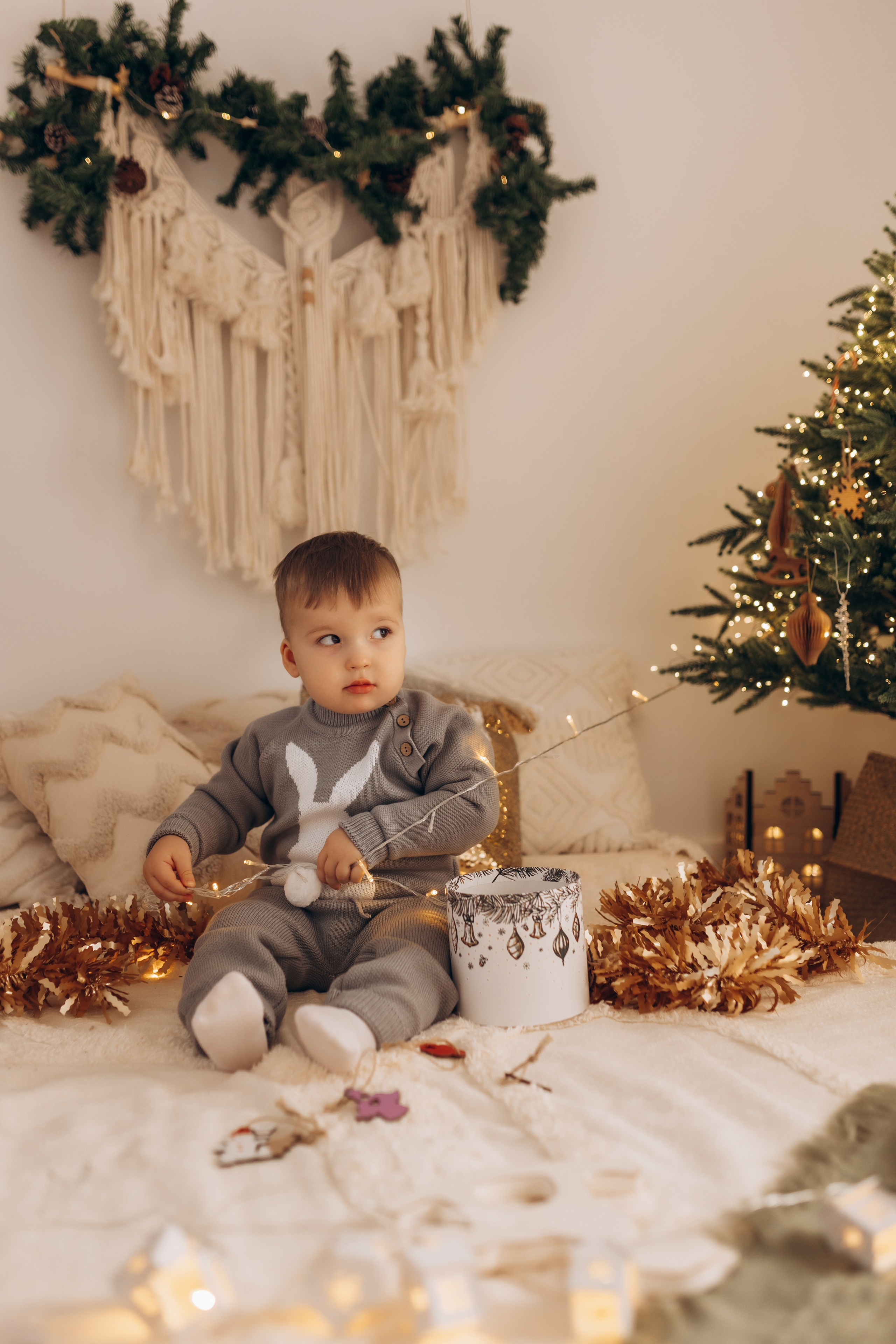 Новый год 24/25. Фотограф новорожденных Серпухов, Протвино, Москва I Марина Бурмистрова