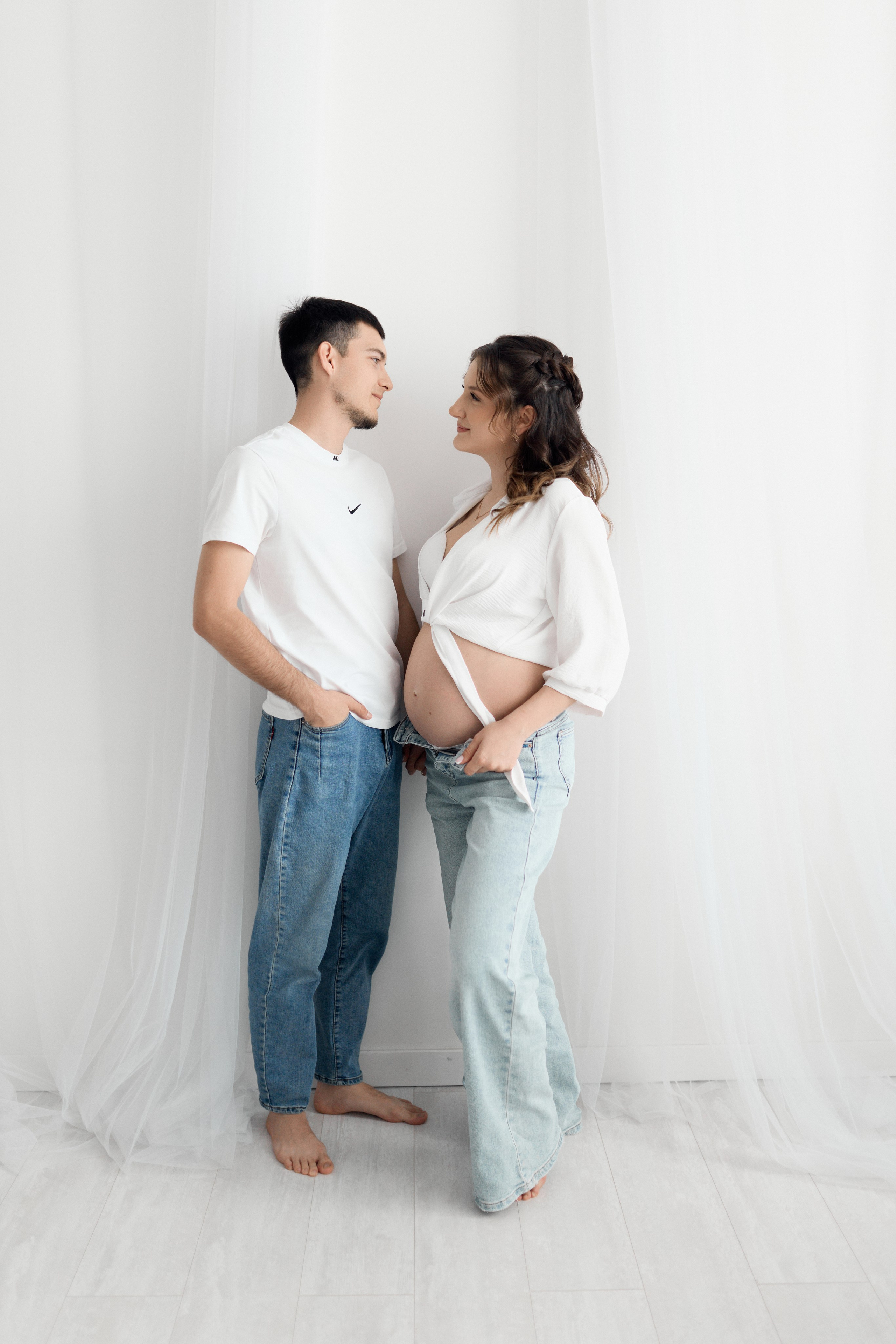 Фотосессия беременности. Ксюша и Антон. Алина Каравайцева. Фотограф в городе Барнаул