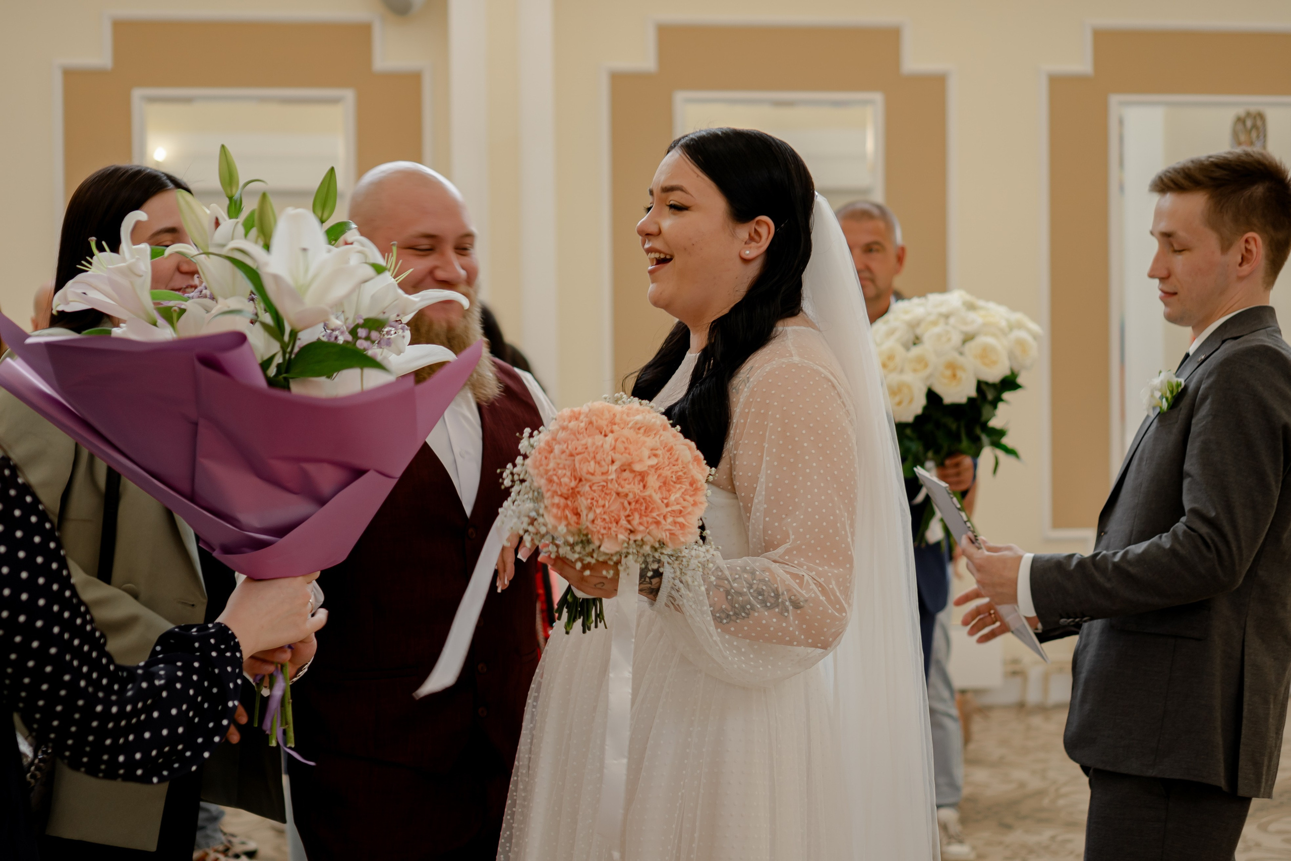 СВАДЕБНАЯ СЬЕМКА В ЗАГСЕ И БАНКЕТ. Профессиональный фотограф, Санкт-Петербург — Виктория Богомолова