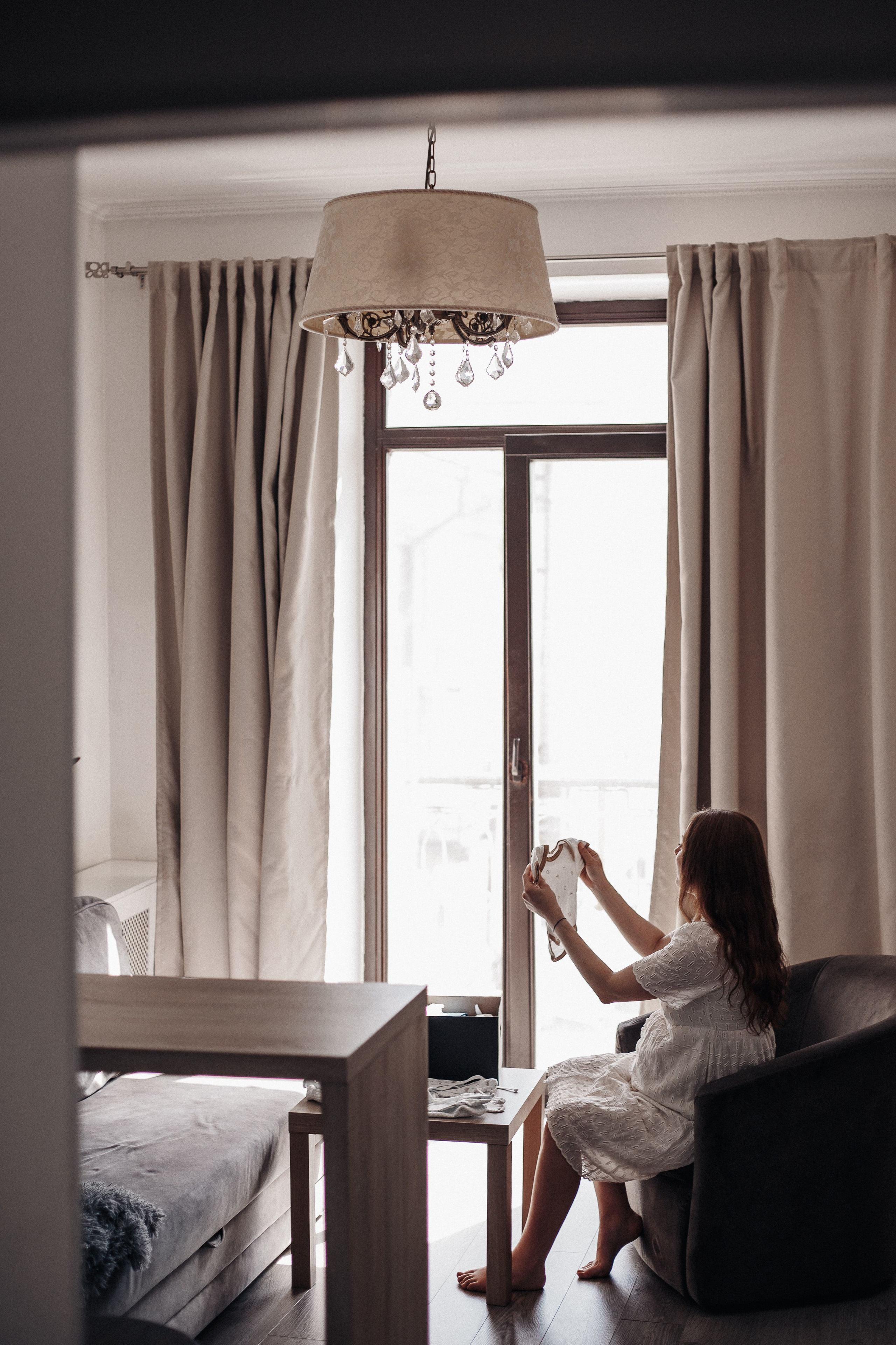 Домашняя фотосессия - Ожидание. Семейный и женский фотограф Кемерово Мария Степ