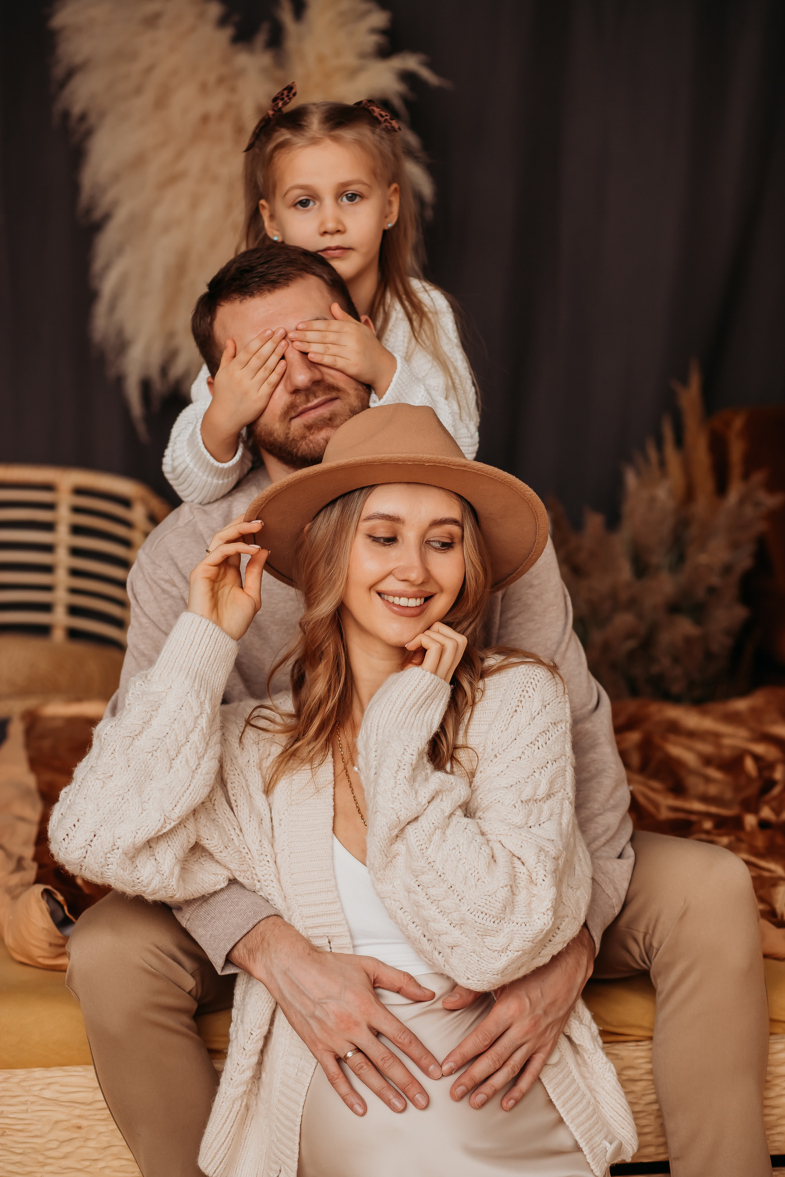 Евгения, Полина и Максим. Фотограф Тимербаева Алина г. Сургут