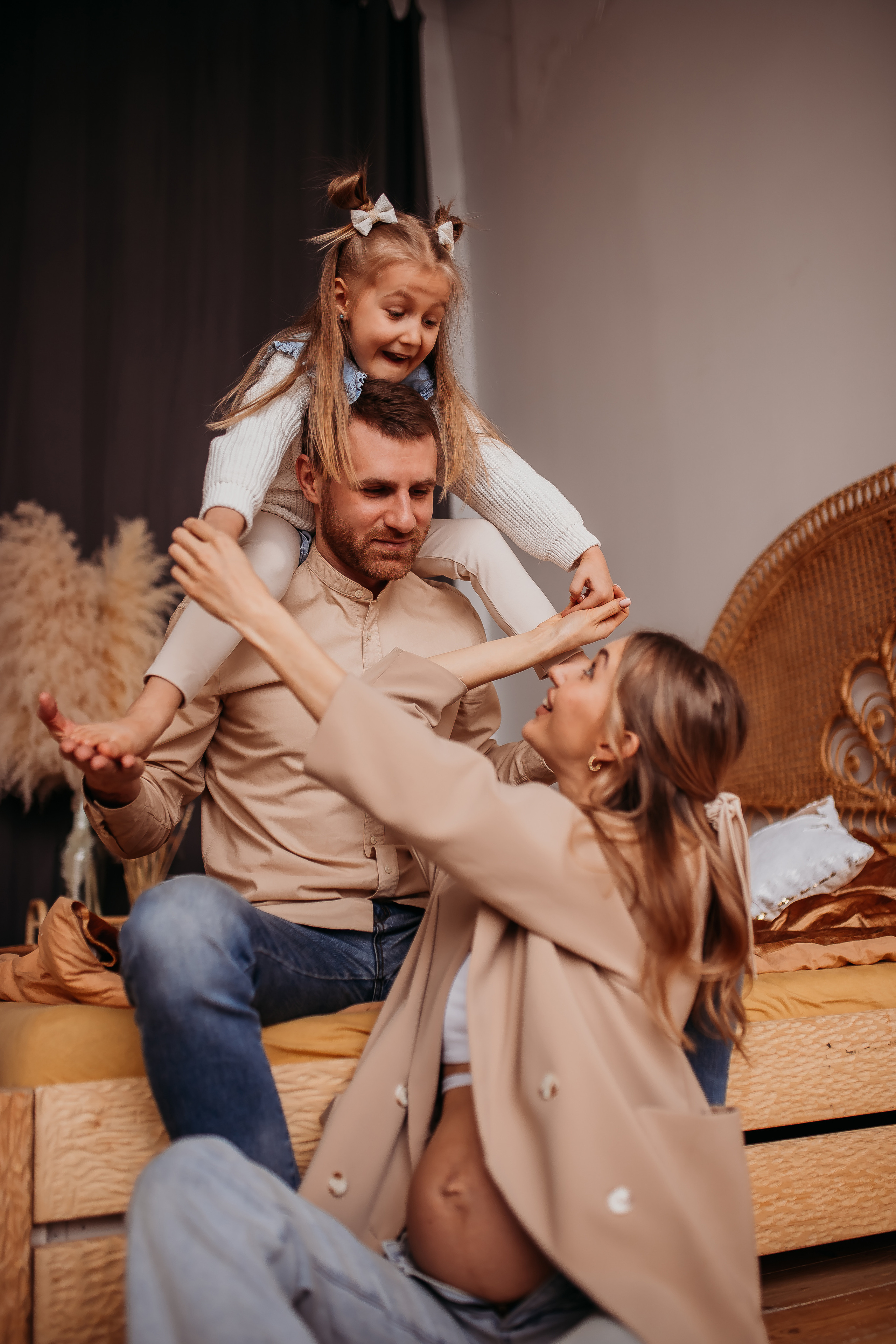 Евгения, Полина и Максим. Фотограф Тимербаева Алина г. Сургут