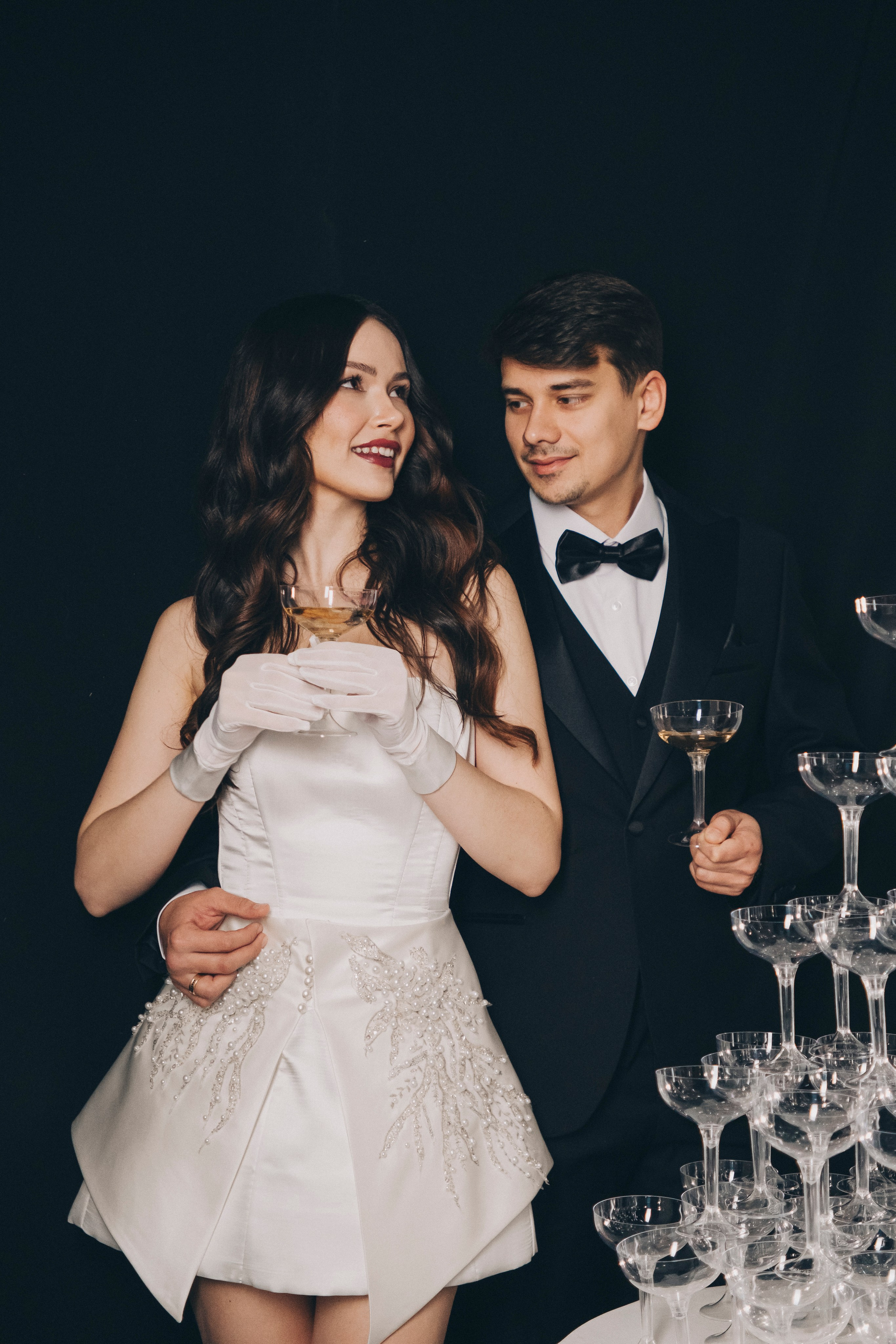 Свадебная лав стори в студии. Фотограф в Иркутске Анна Мирошникова