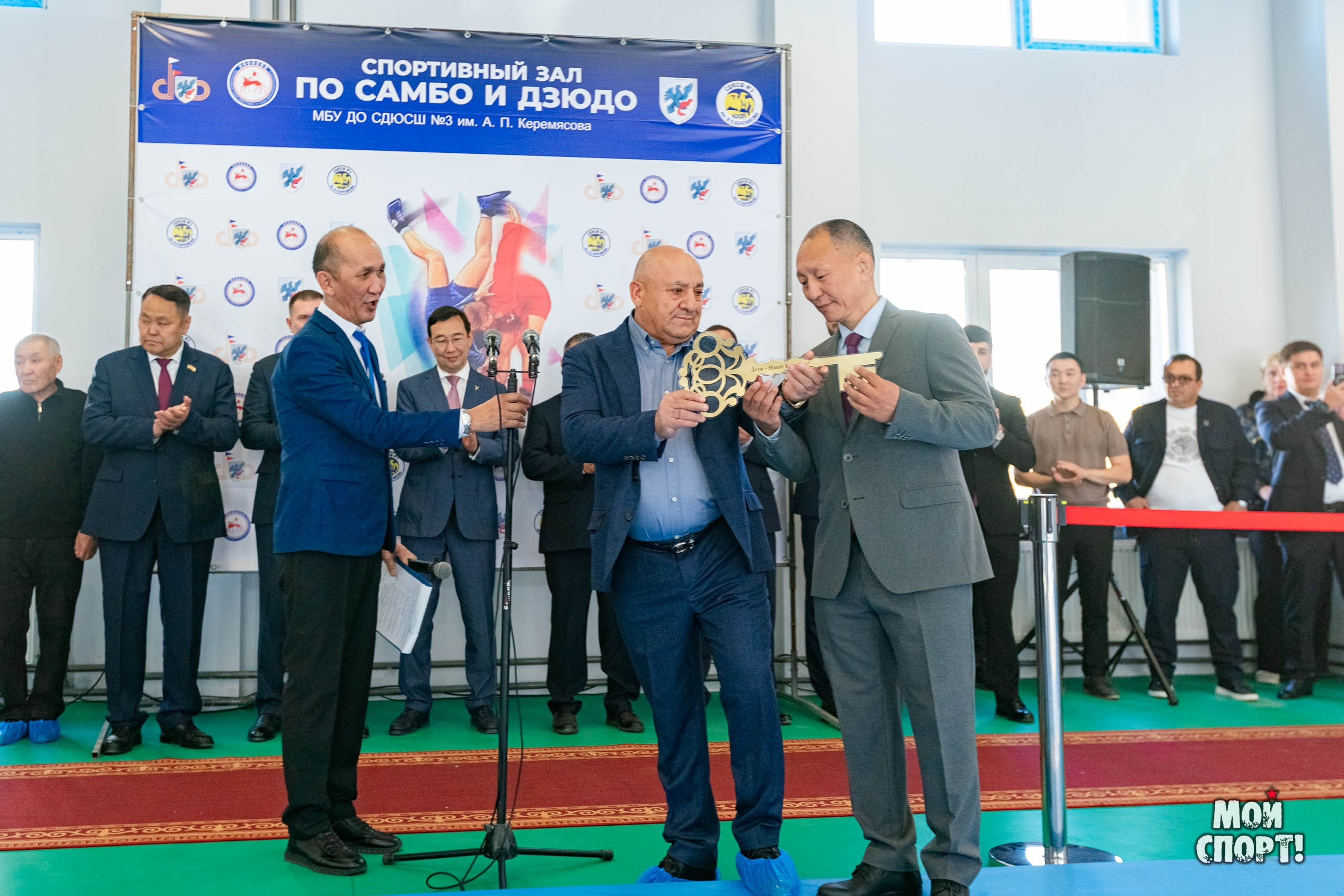 Открытие зала самбо и дзюдо. Студия «Мой Спорт!» — все о спорте в Якутии