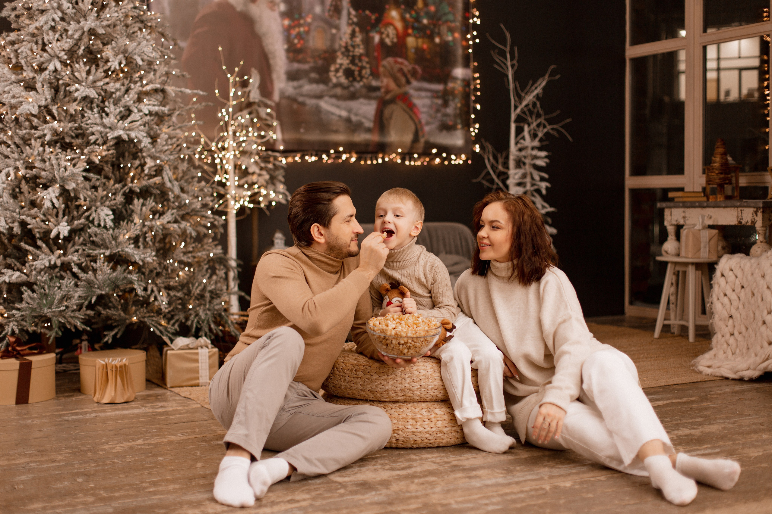 Новогодняя семейная фотосессия. Brand и контент фотограф