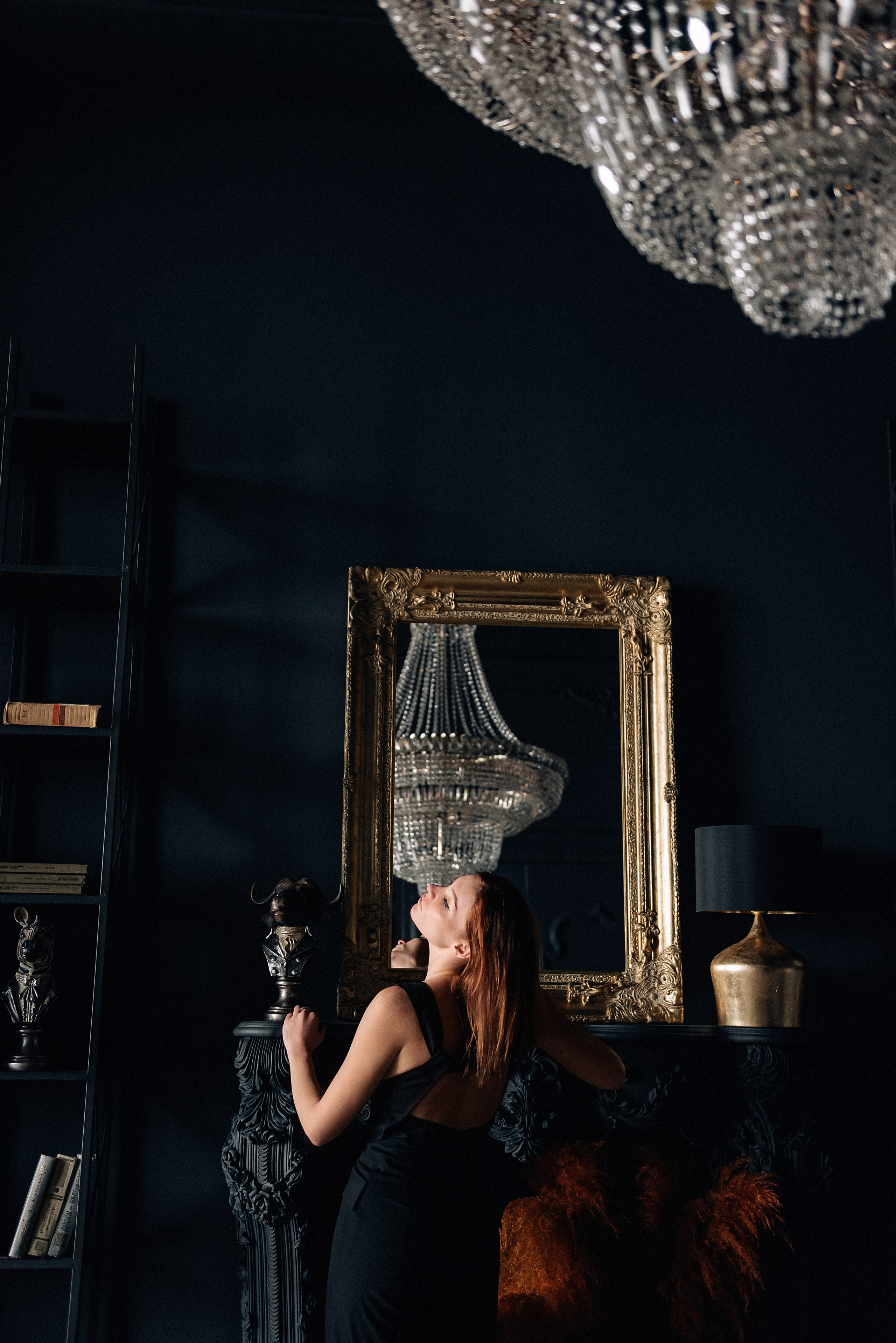 Женская фотосессия в фотостудии Nacked Sky. Портретный фотограф Москва Светлана Кашура