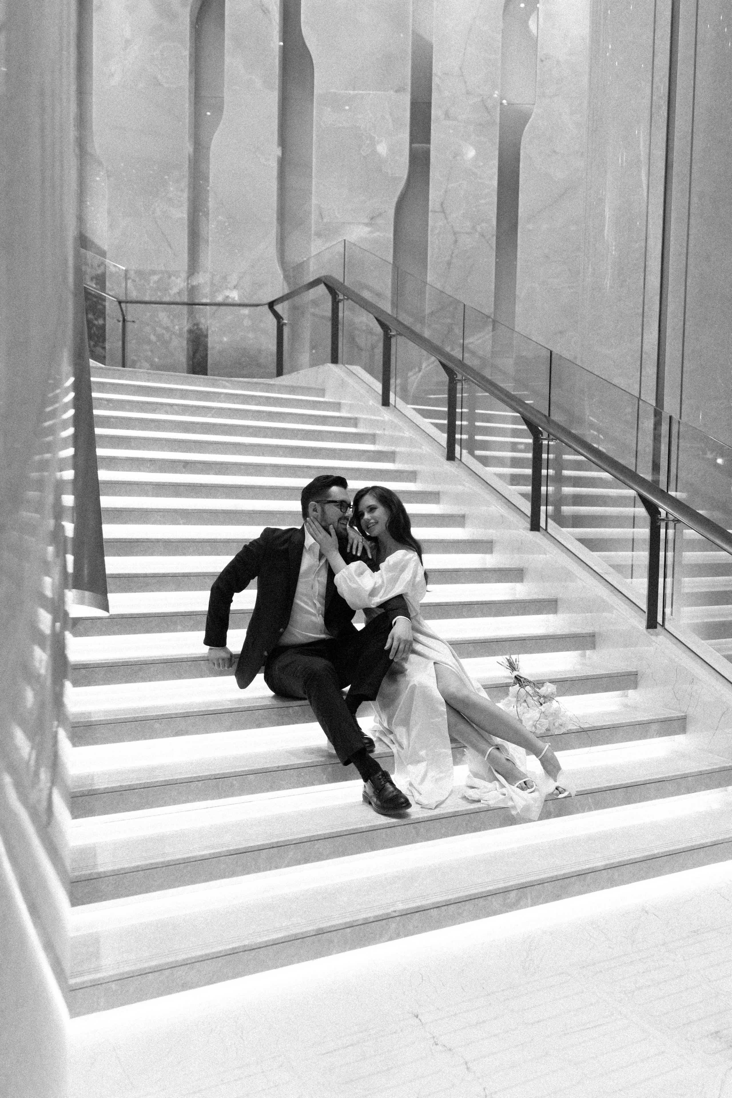 Совместные сборы в отеле. Свадебный фотограф Полина Панина