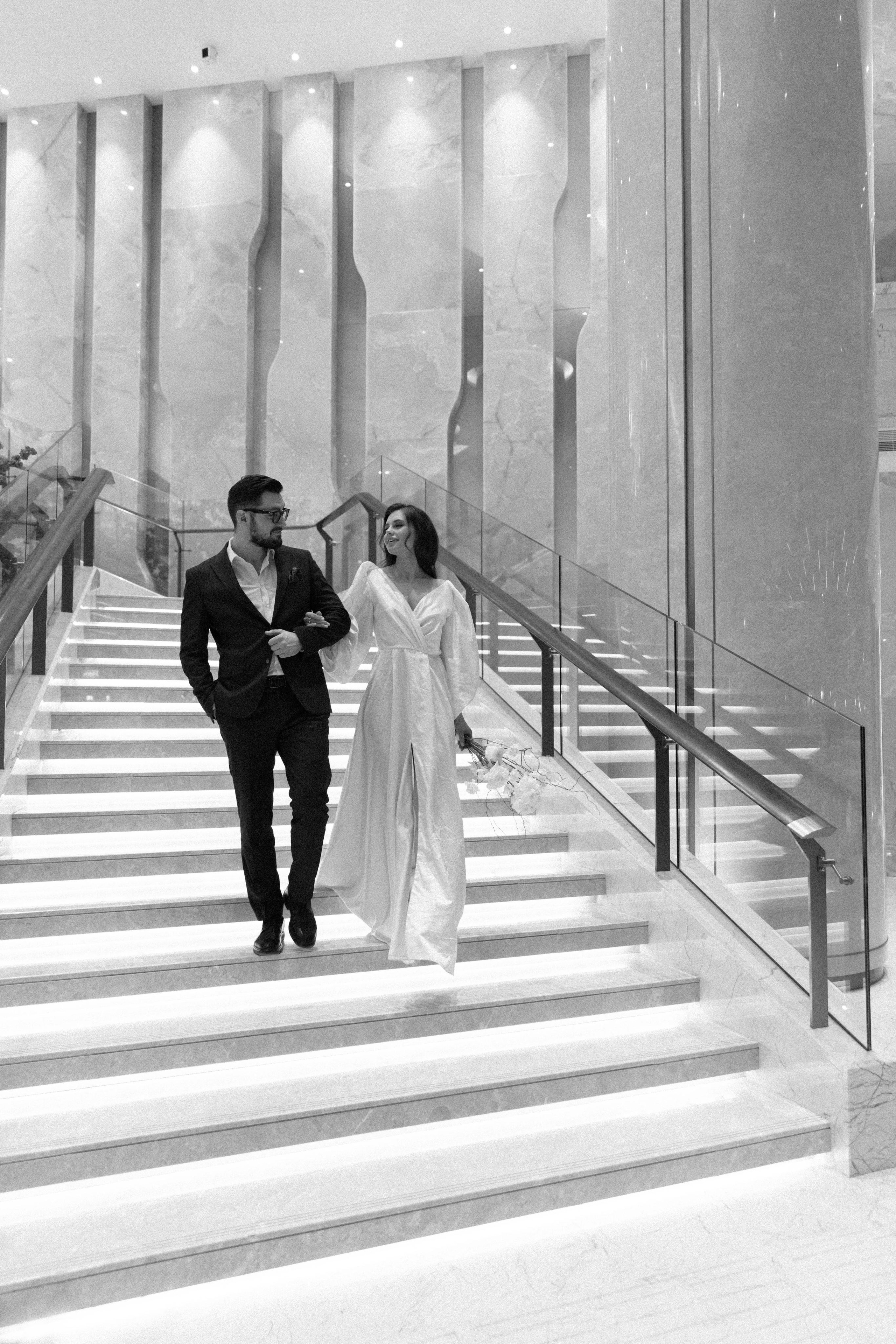 Совместные сборы в отеле. Свадебный фотограф Полина Панина