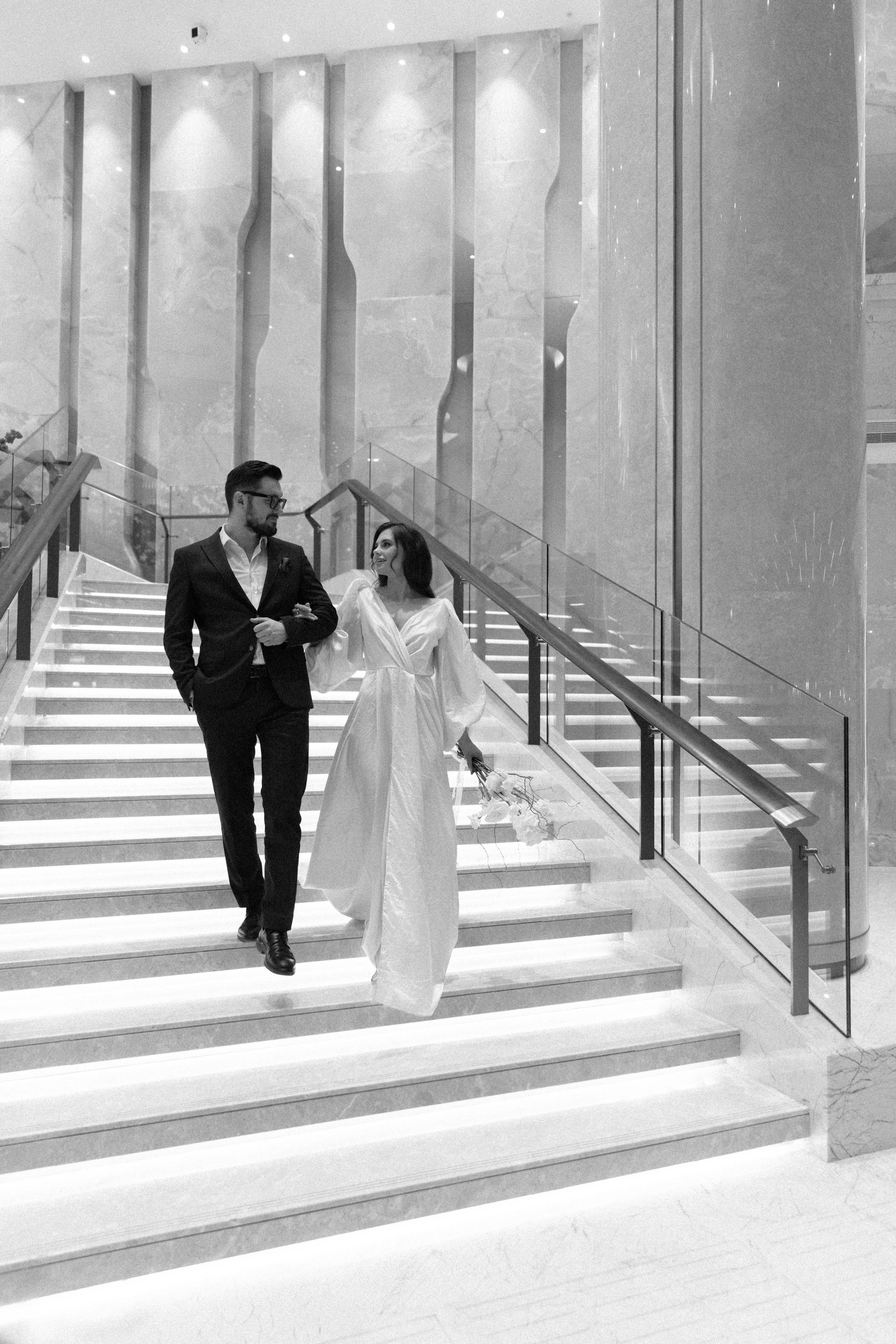 Совместные сборы в отеле. Свадебный фотограф Полина Панина