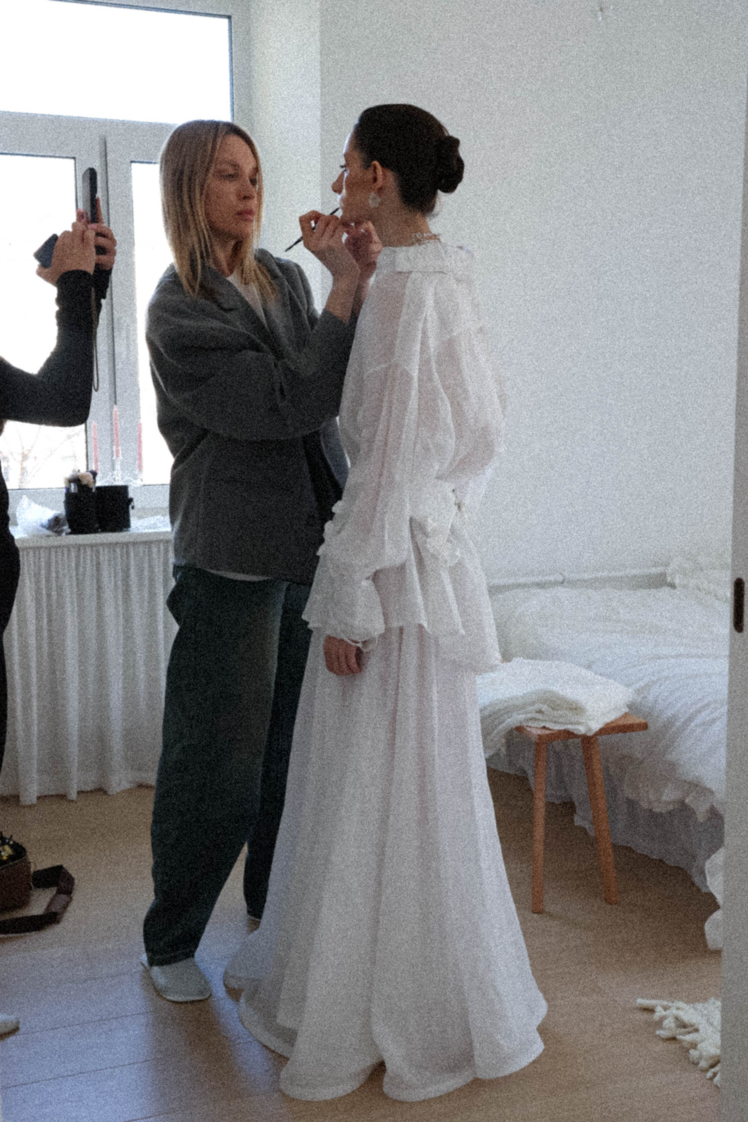 Утро невесты в Париже. Свадебный, репортажный, фотограф Москва и Московская область