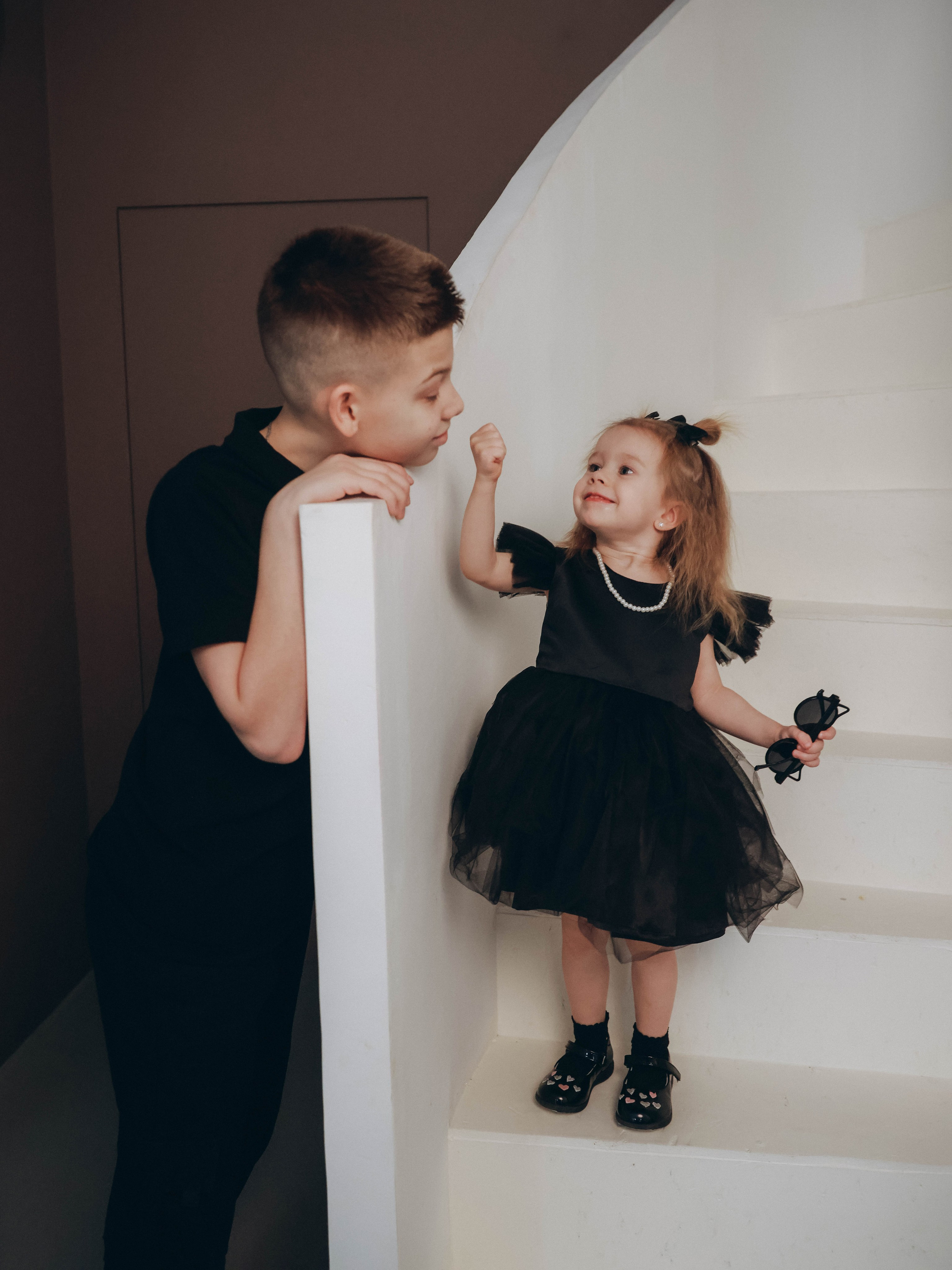 Семейная фотосессия in Black. Мультифотограф Динара Ахмедзянова