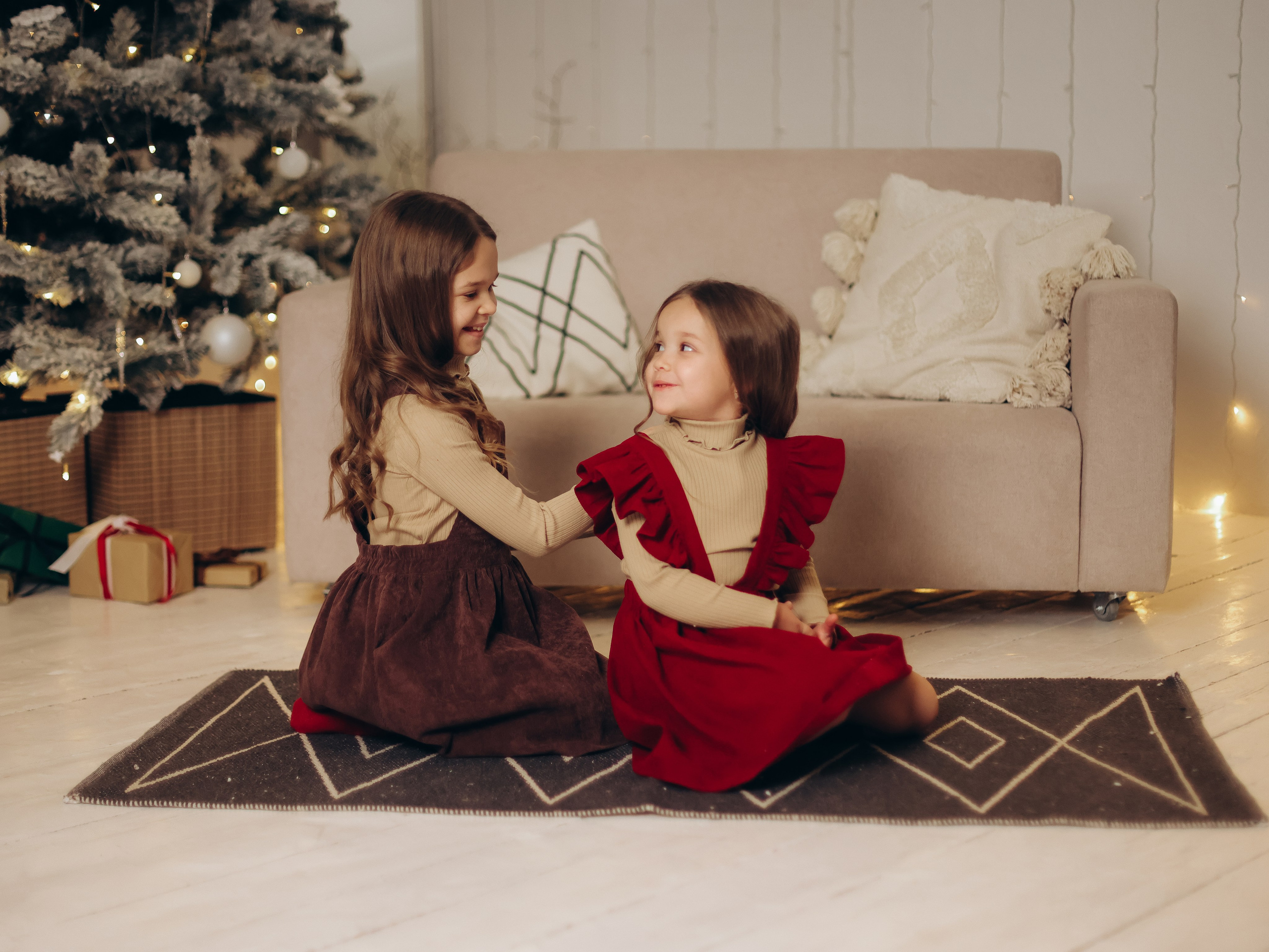 Сестренки. Мультифотограф Динара Ахмедзянова