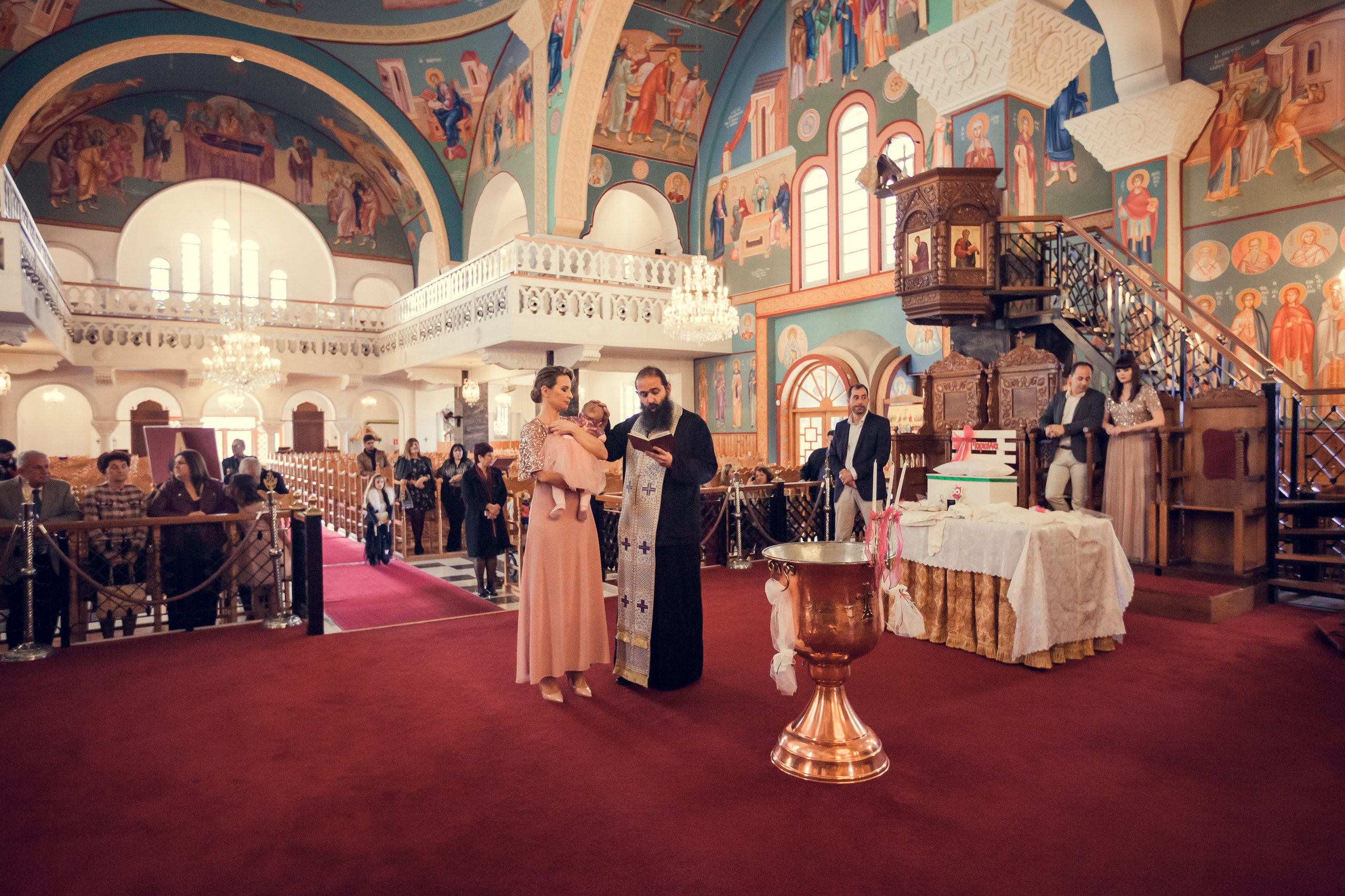 Крещение Марианны на Кипре. Семейный фотограф Николаева Ольга