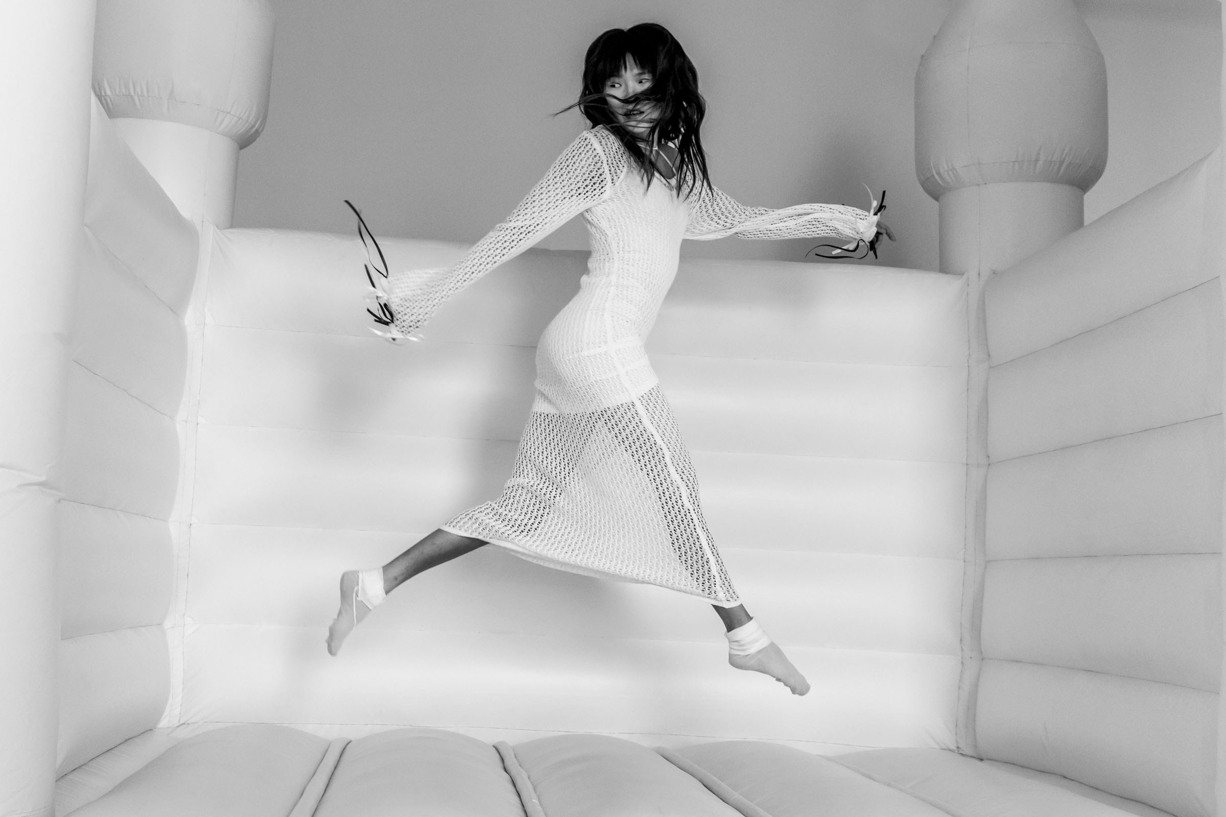 Свадебная фотосессия на батуте. Свадебный фотограф в Москве Элина Ларченкова. Фото, которые цепляют