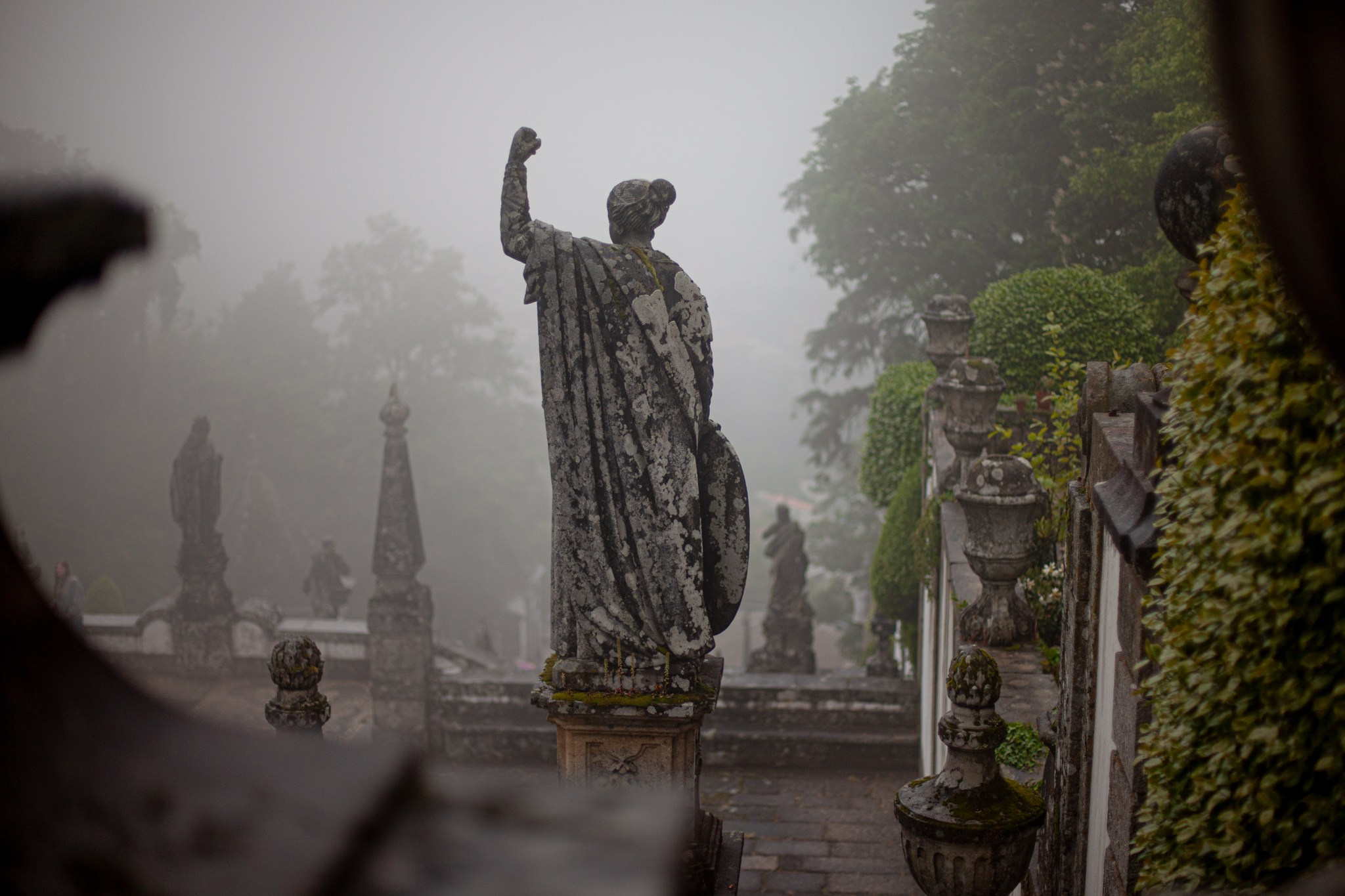 Portugal Santuário do Bom Jesus do Monte, португалия 2010. Фотограф Василий Буланов