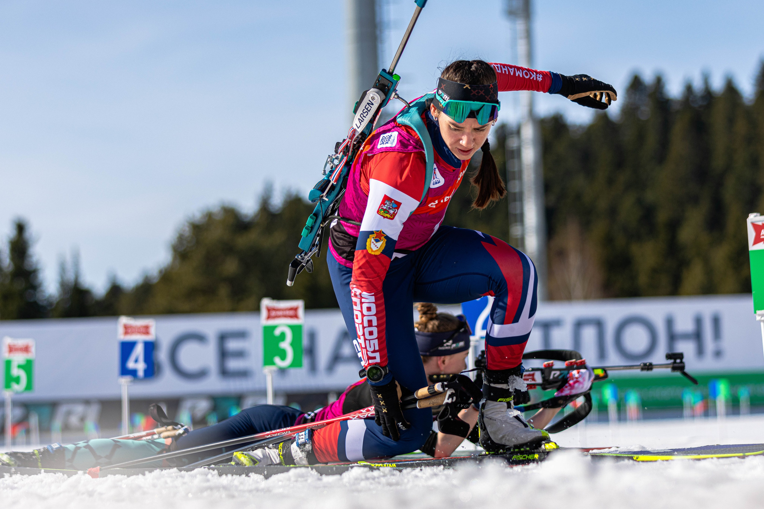 Биатлон. Калачёв Тимофей Спортивный фотограф в Санкт-Петербурге
