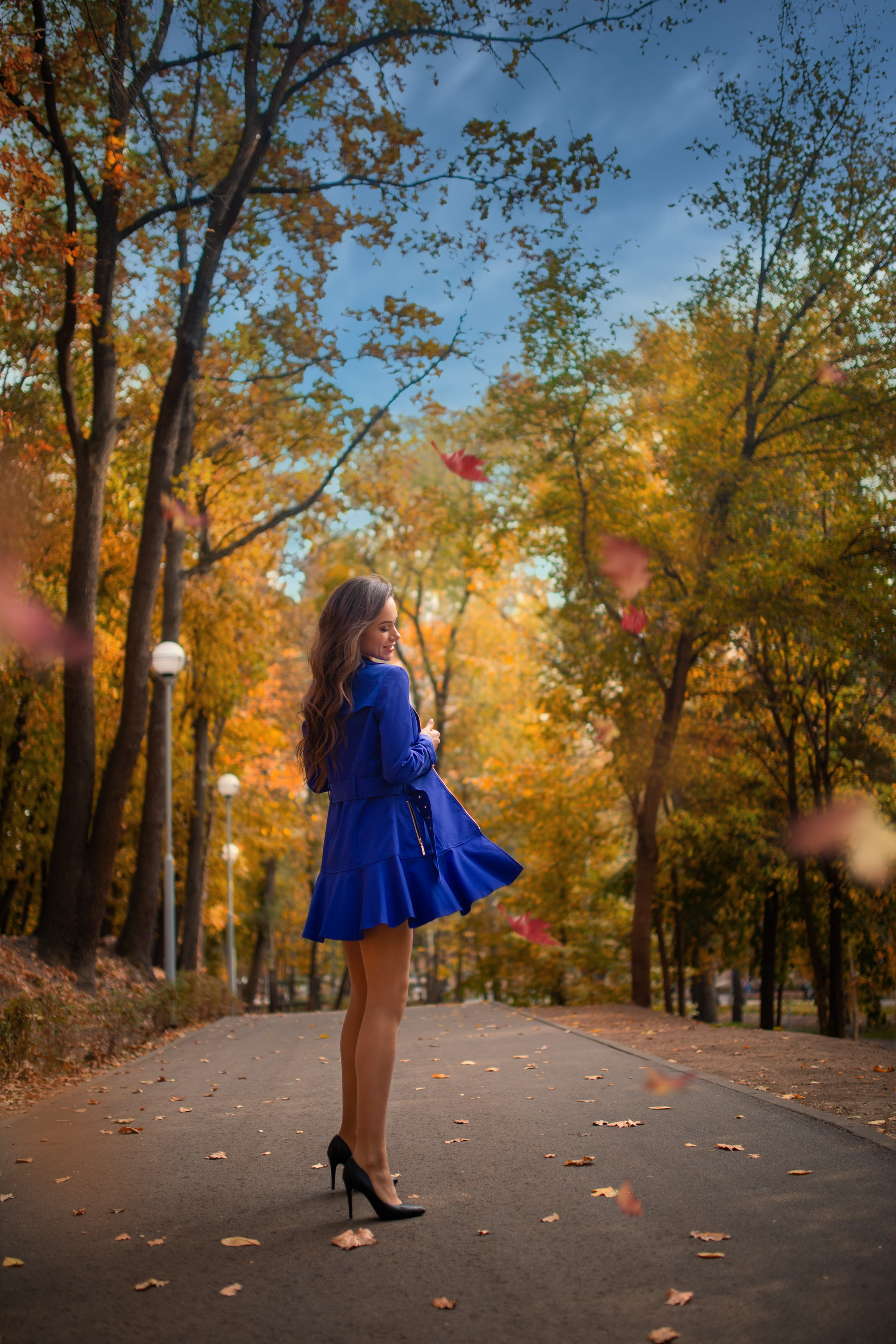 Осенняя фотосъемка с Екатериной в парке для «себя»