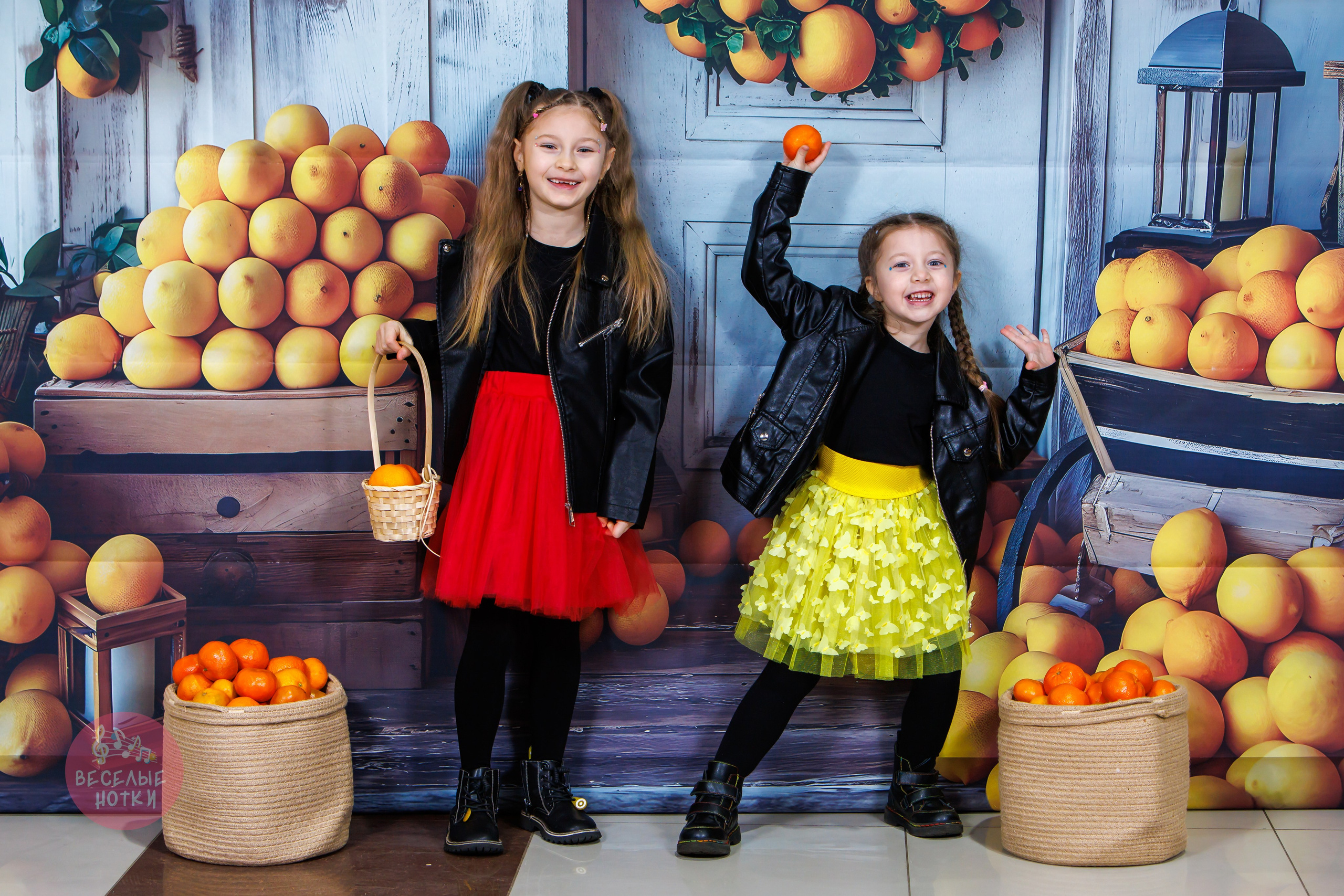 Мандариновый фест ВЕСЕЛЫЕ НОТКИ. Профессиональная фото и видеосъемка. Москва