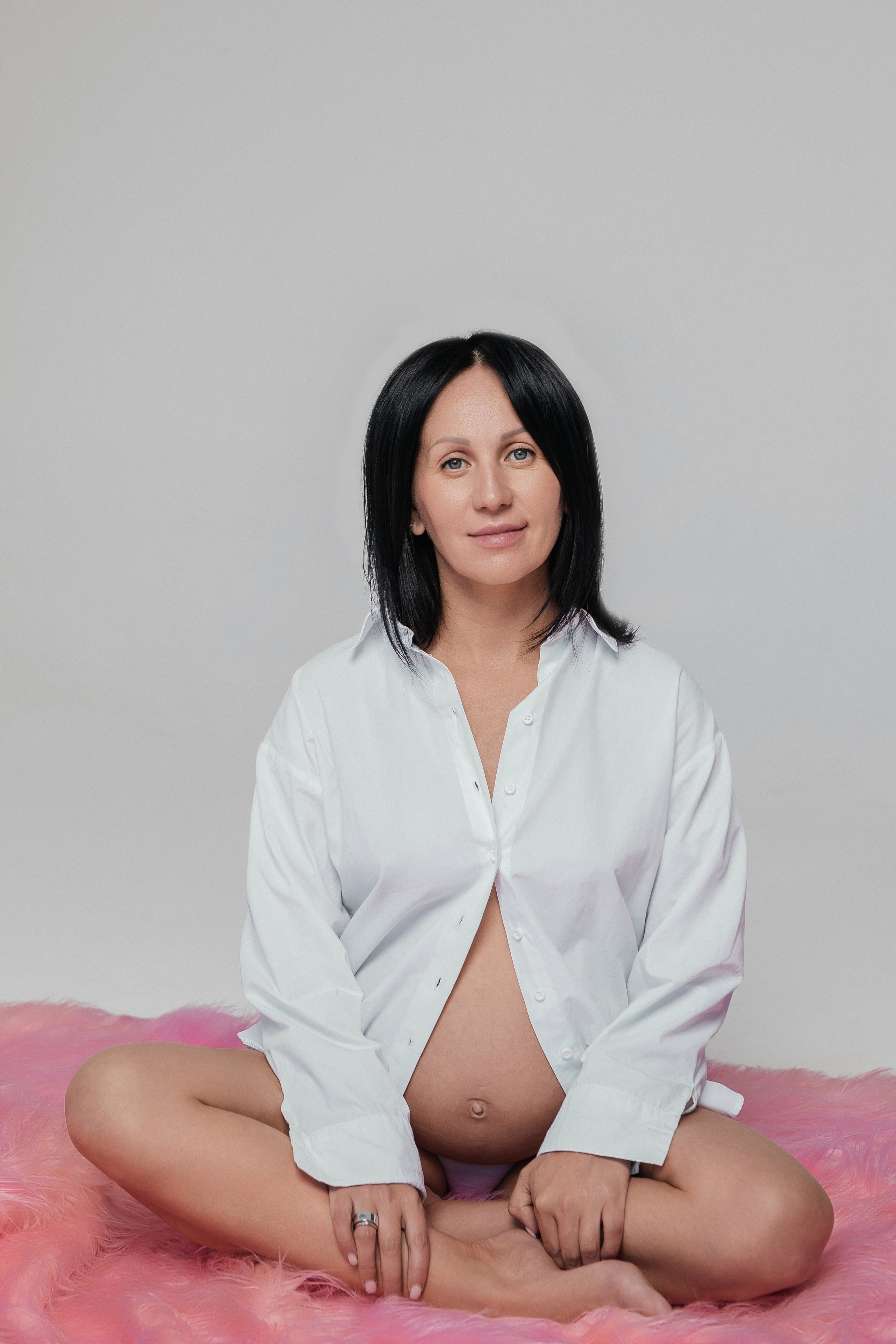 Семейная фотосессия в фотостудии. Свадебный и семейный фотограф Ибрагимова Мария из Екатеринбурга