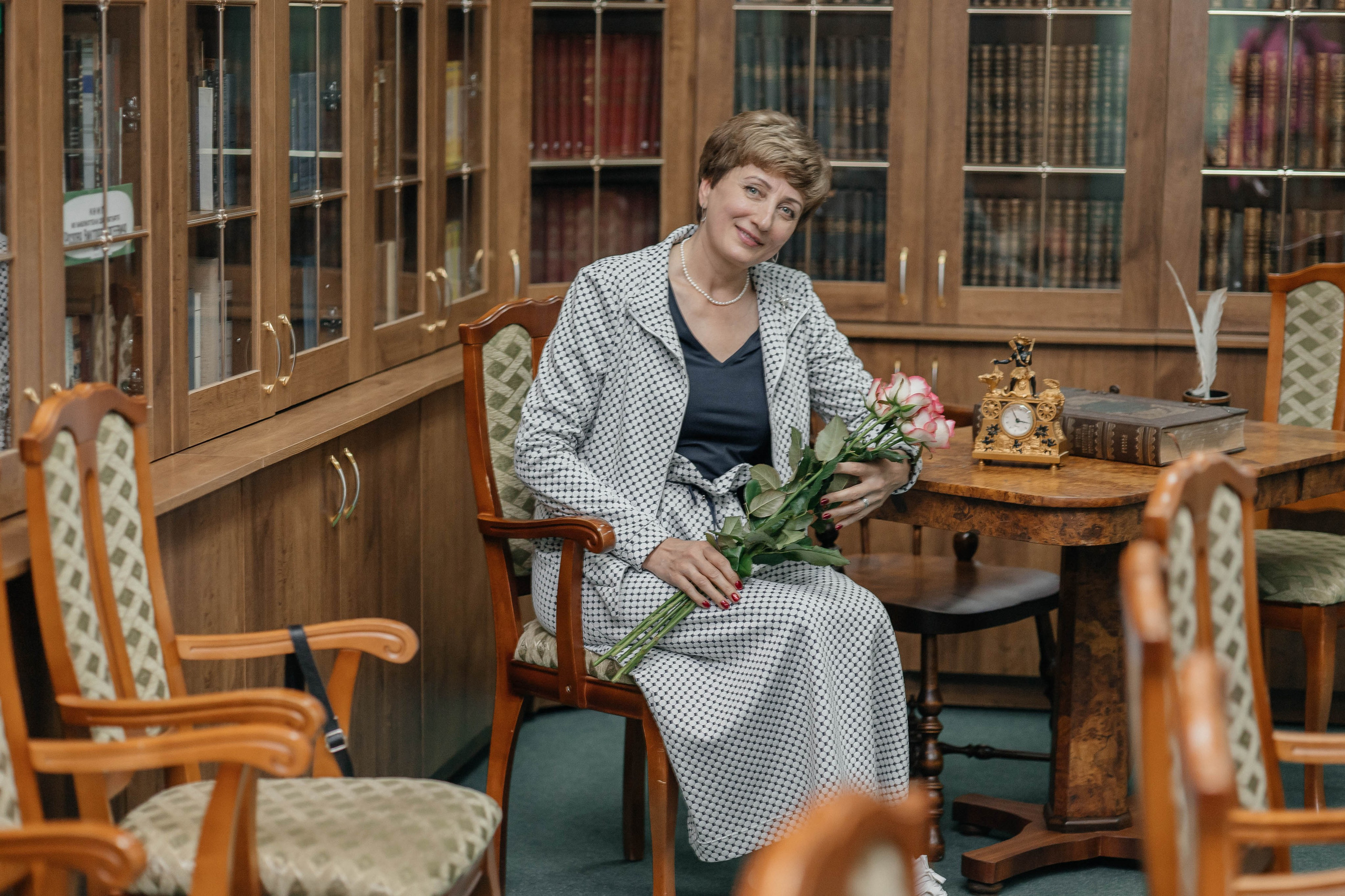 Награждение шахматной федерации