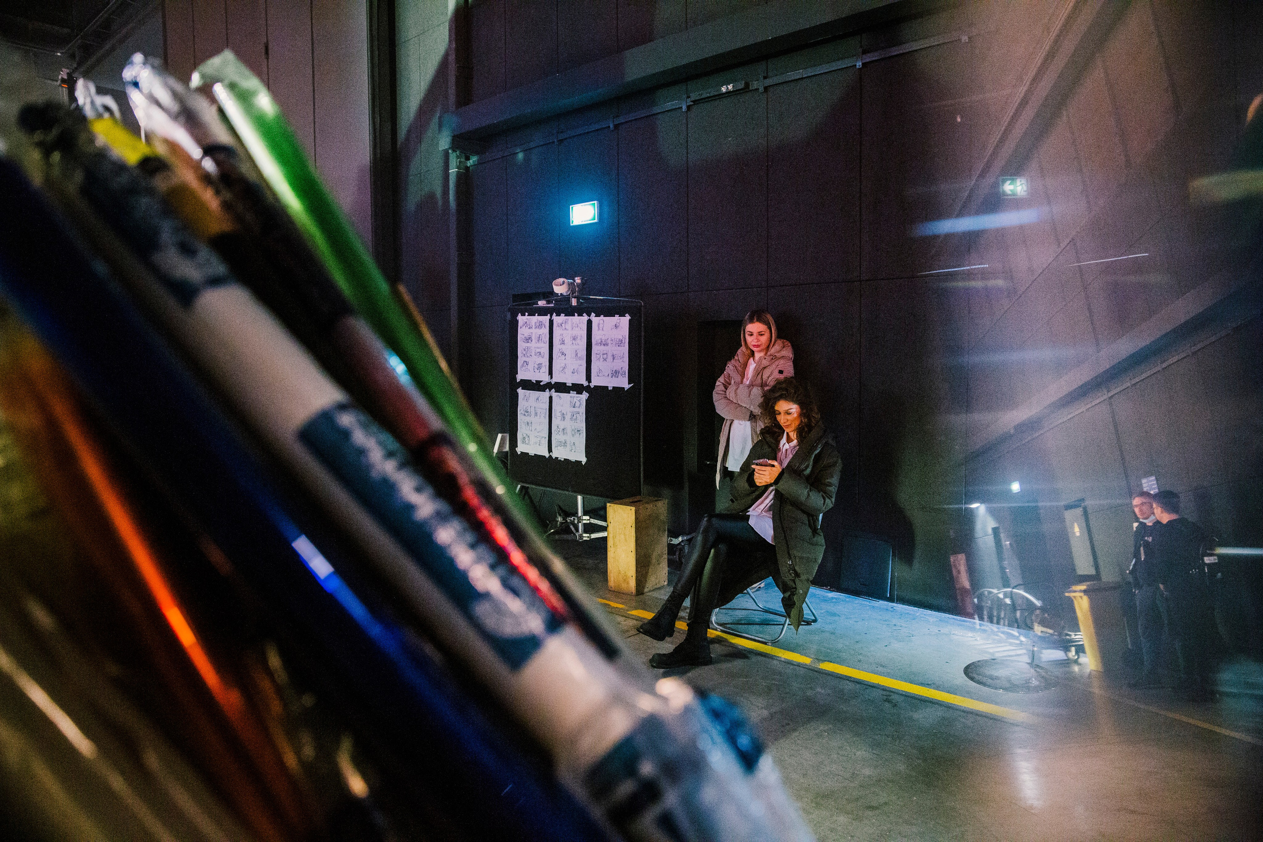 ФК Би-2 & Лиза Громова Мосфильм. Ольга Пилант. АРТ, бэкстейдж, свадебная и семейная фотография, городской портрет, интерьерная фотография