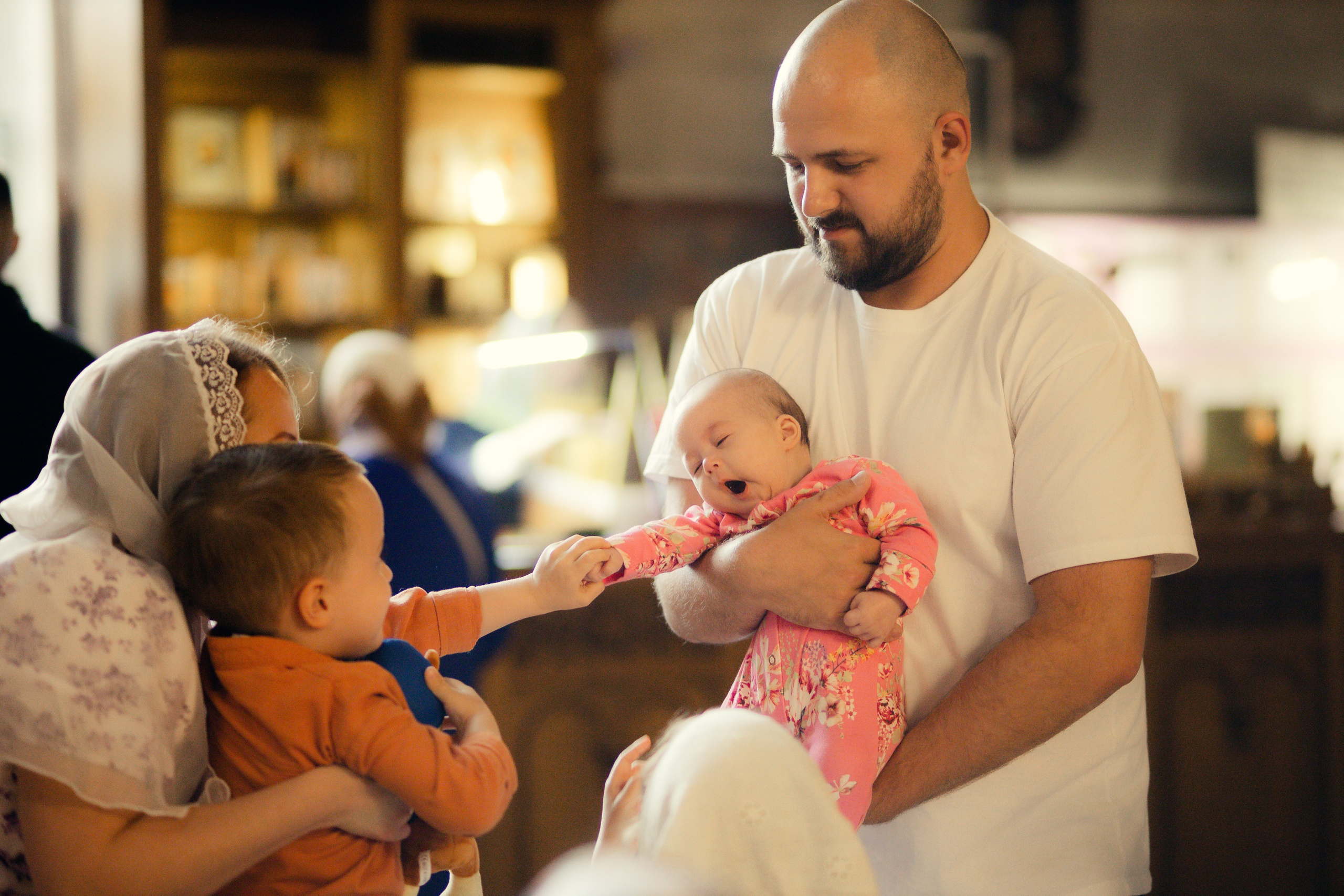 Фотосъемка Таинства Крещения. Фотограф Карпачан Анастасия