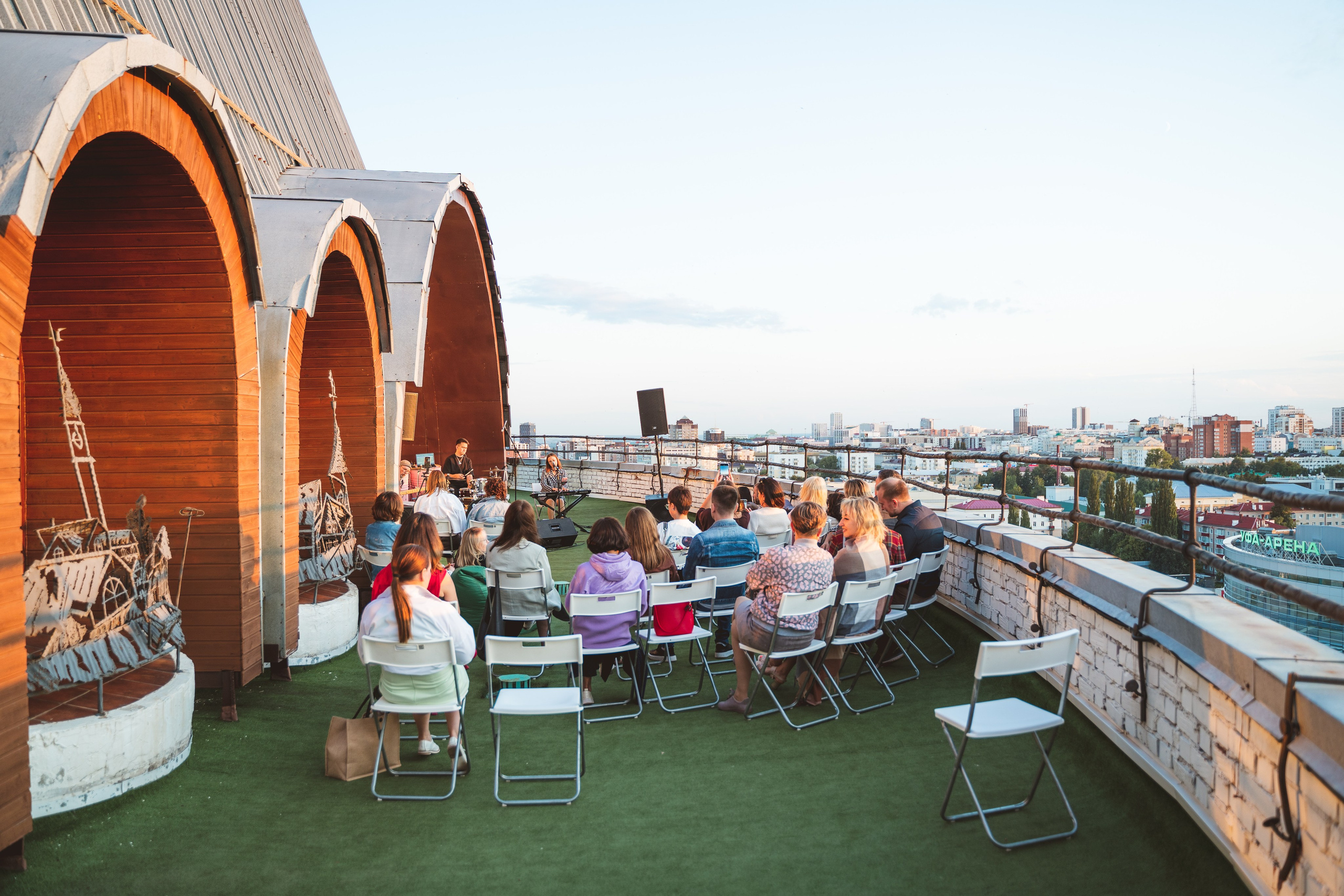 Джаз на крыше в «Доме Карлсона». Свадебный и репортажный фотограф в Уфе| Осетрова Ольга