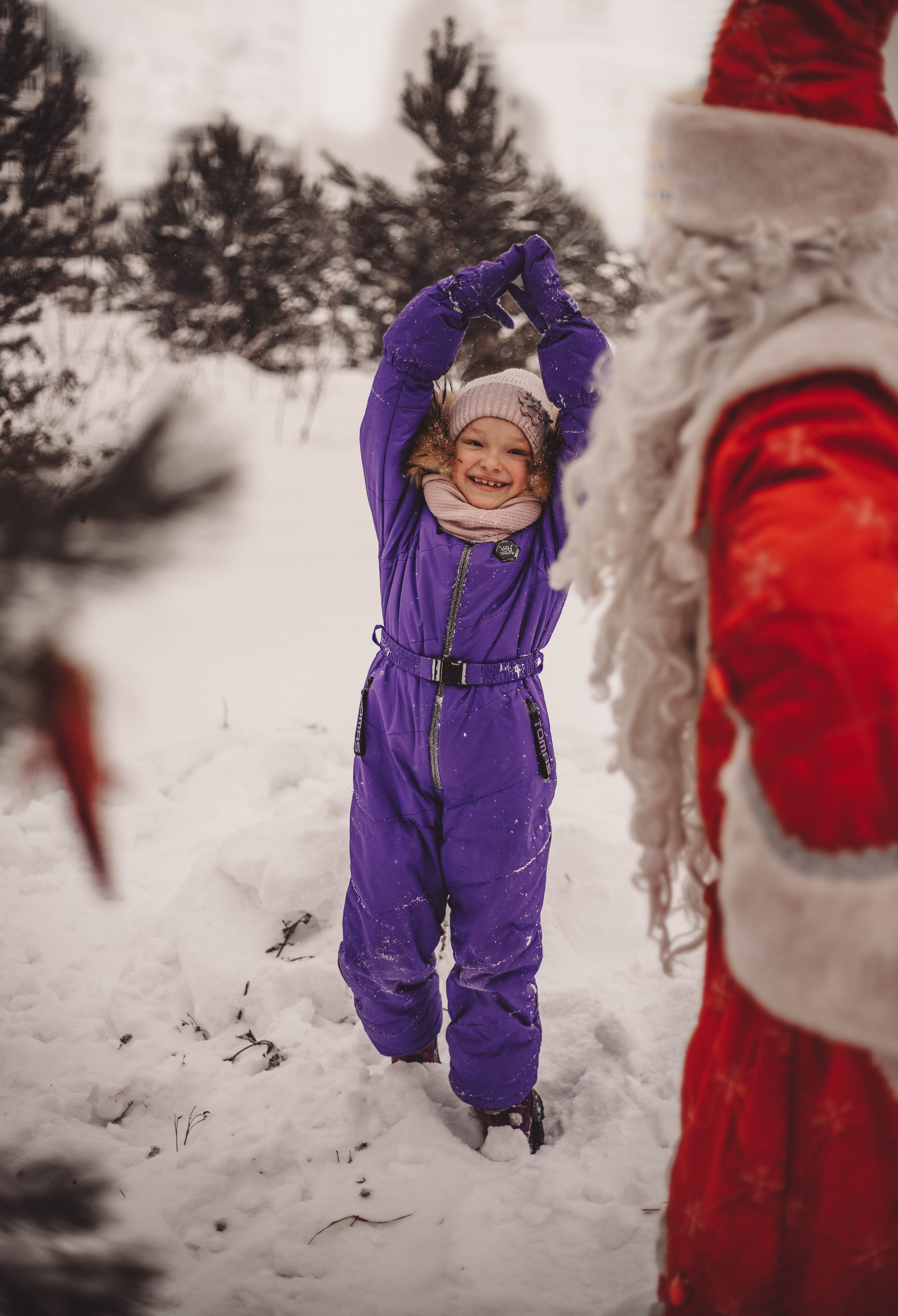 Фотопроект - Волшебная встреча с Дедом Морозом. Семейный и женский фотограф Кемерово Мария Степ
