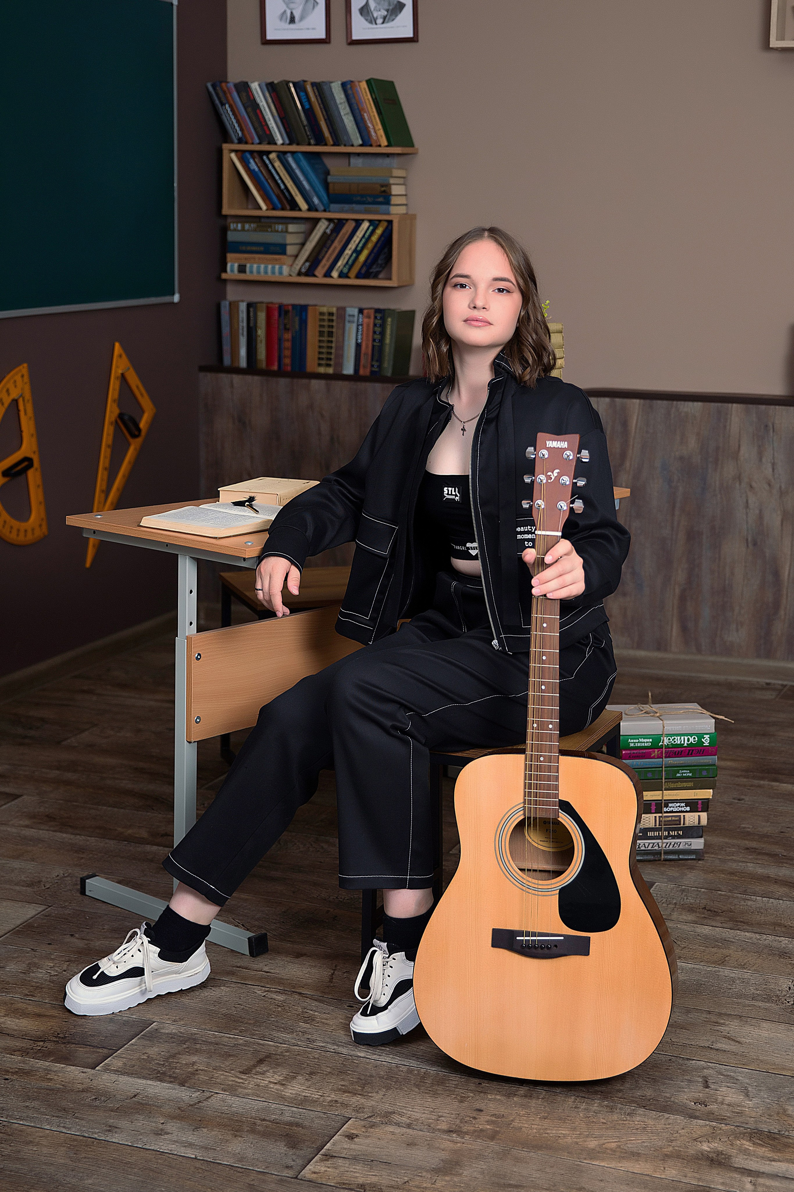 Индивидуальные фотосессии школьников. Детский школьный фотограф в Кемерово Зиновьева Екатерина