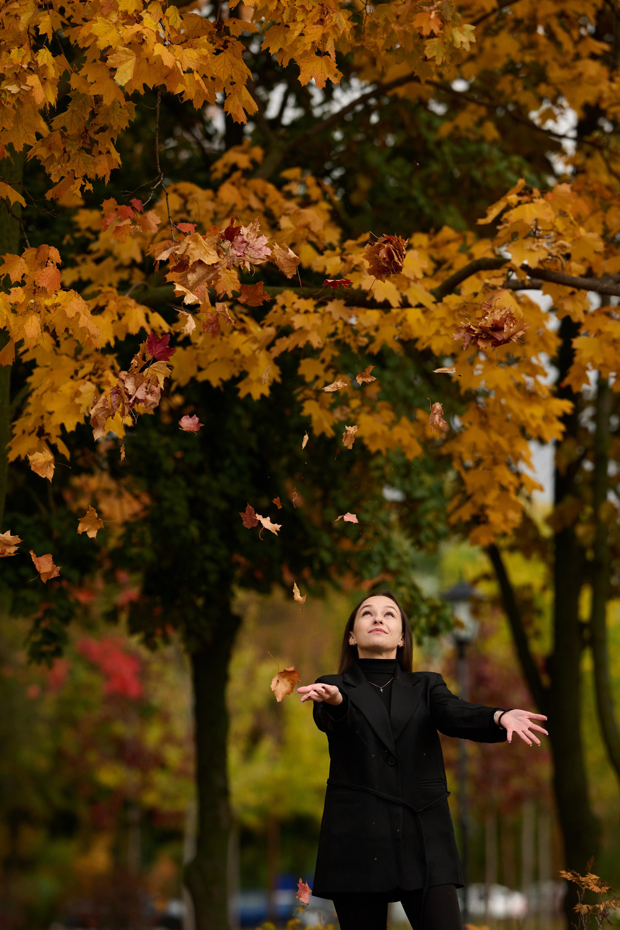 Фотосессия в осенних красках города. Профессиональный фотограф Старый Оскол, Губкин — свадьба, венчание, крещение, юбилей и день рождения