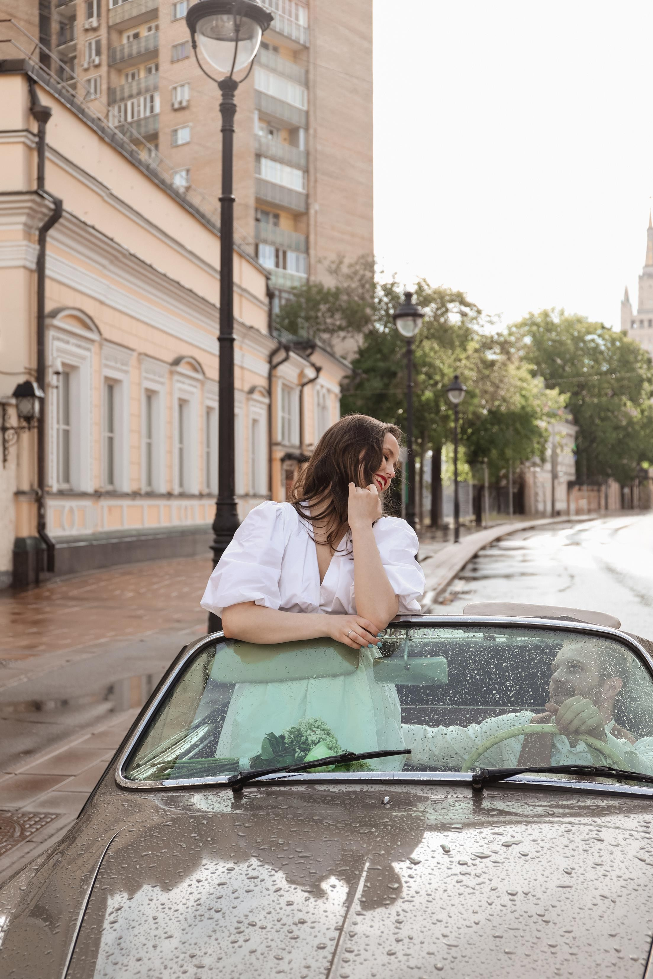 Jump in my car. Алина Малышева, свадебный и семейный фотограф Москва