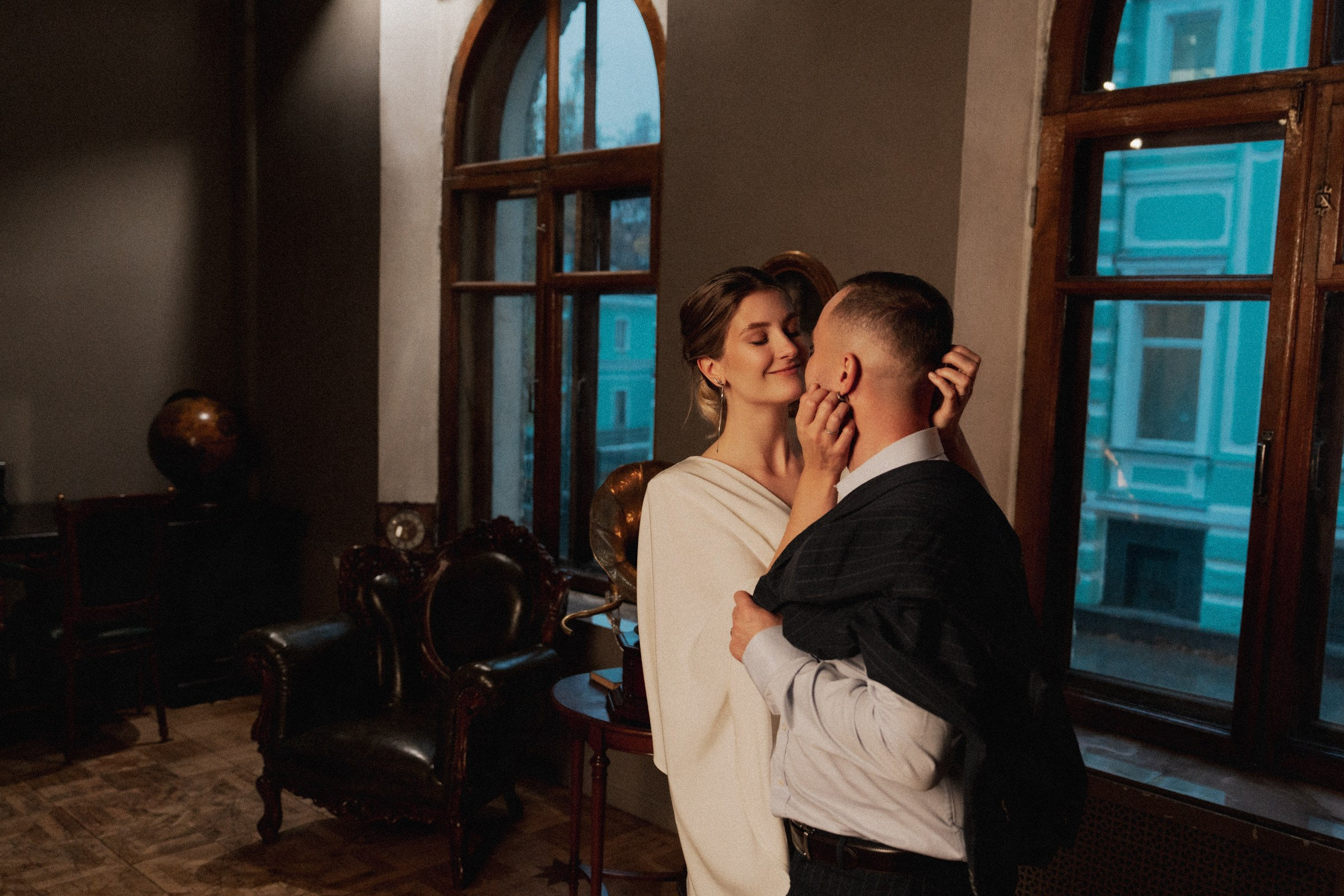 А ♡ Е — Партия на двоих (Грибоедовский, 21kult). Свадебный и портретный фотограф в Москве, Светлана Янковая