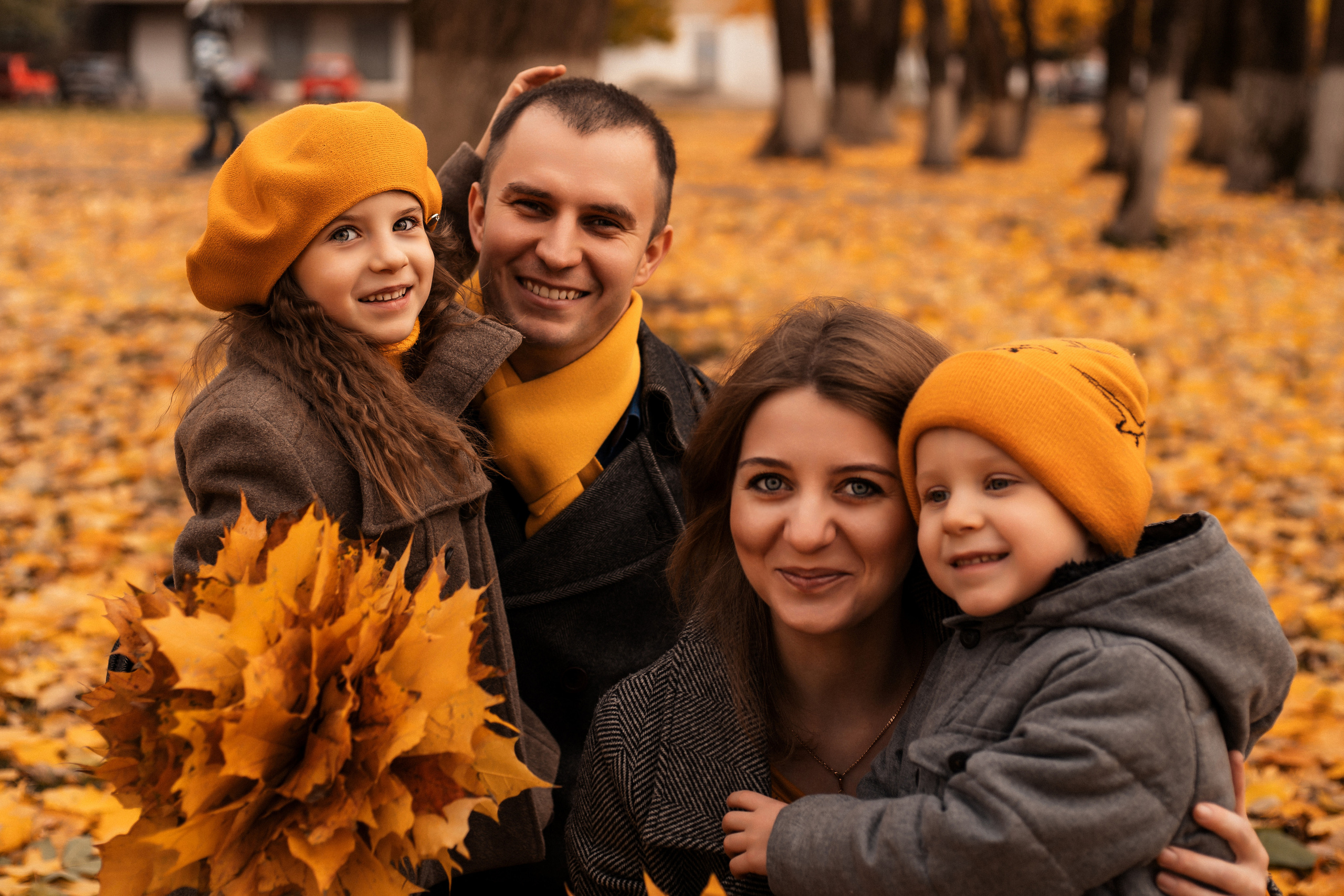 Аня и её семья. Фотограф Алина Филимонова Тверь