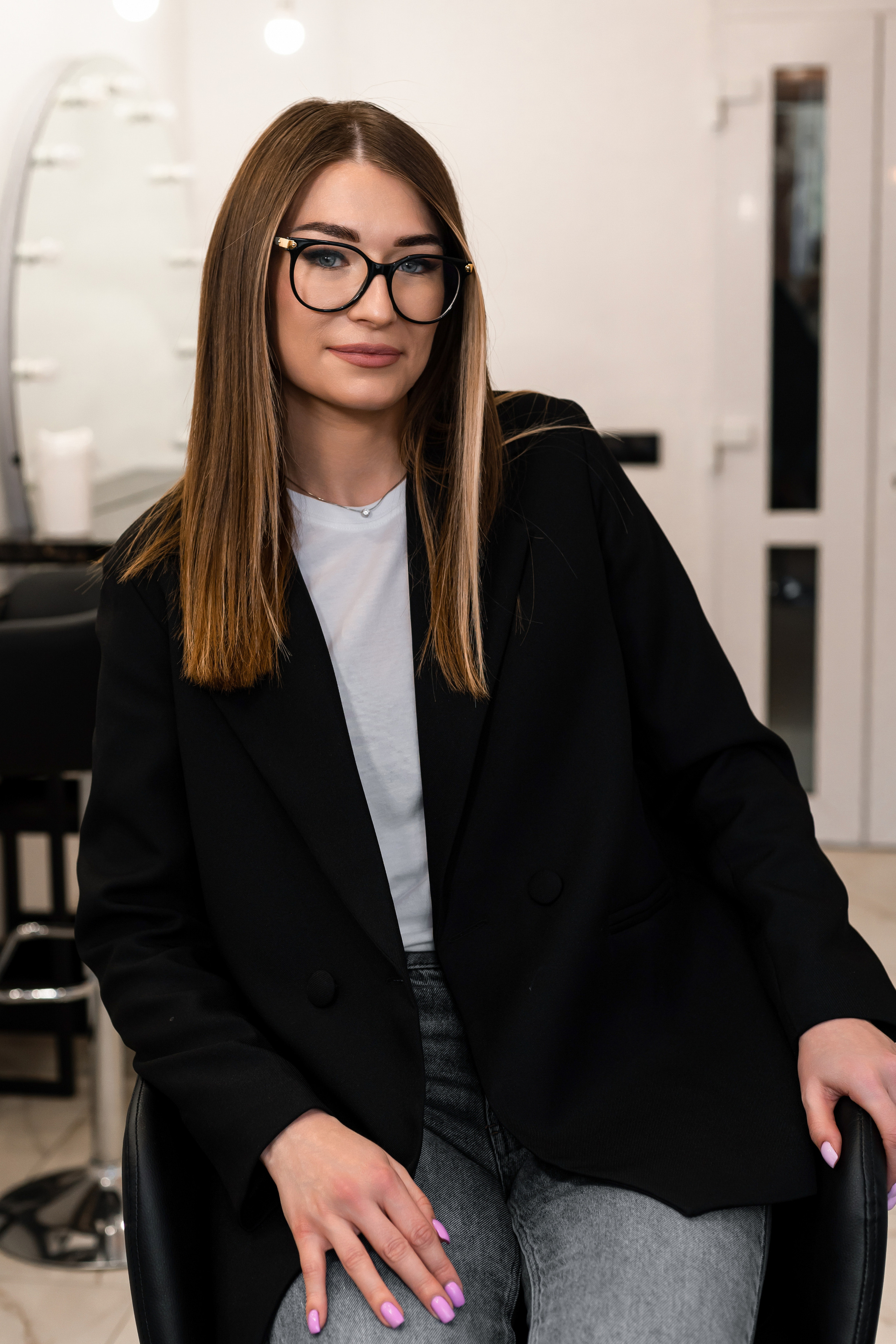 Кристина (мастер по архитектуре бровей). Фотограф Алина Филимонова Тверь