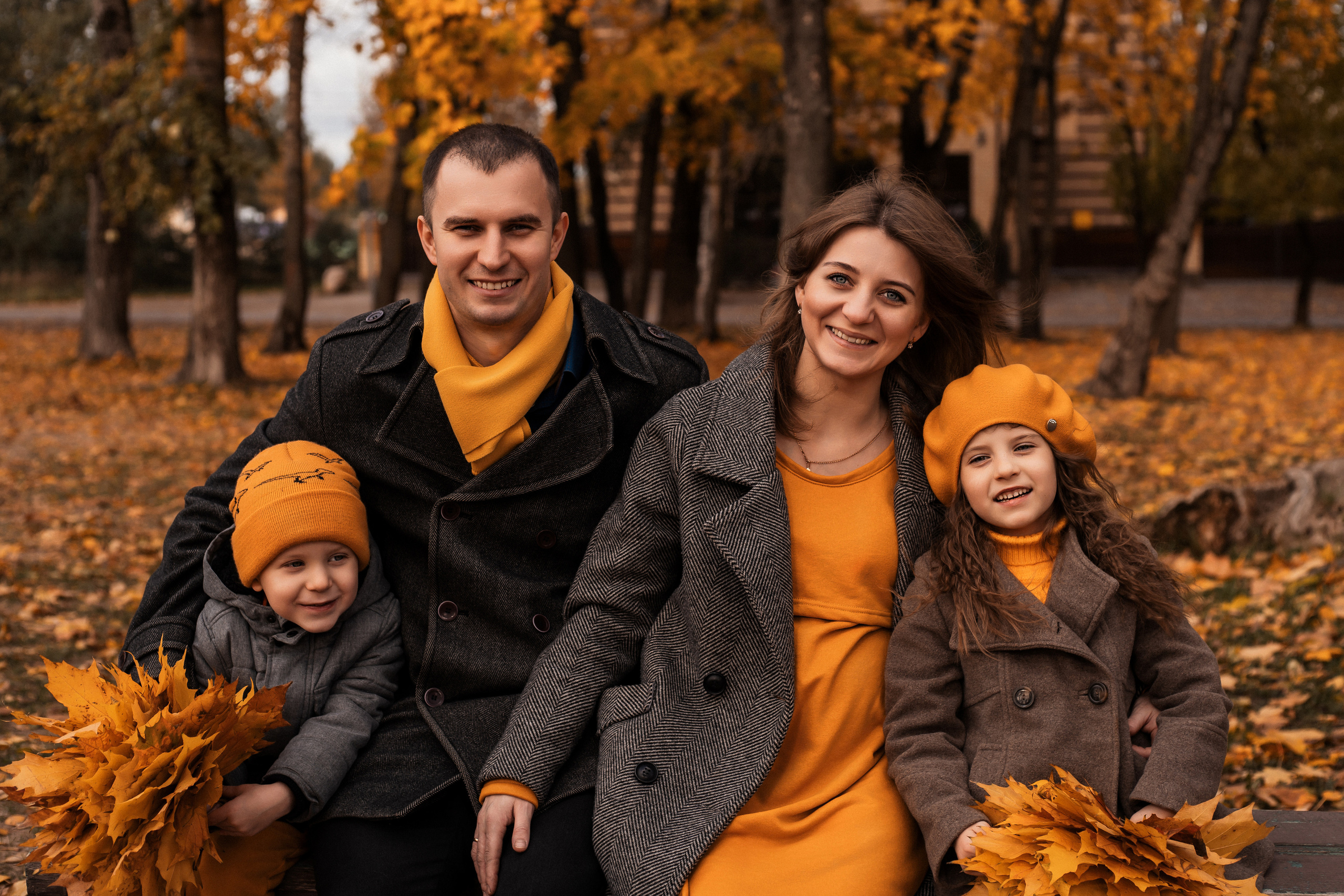 Аня и её семья. Фотограф Алина Филимонова Тверь