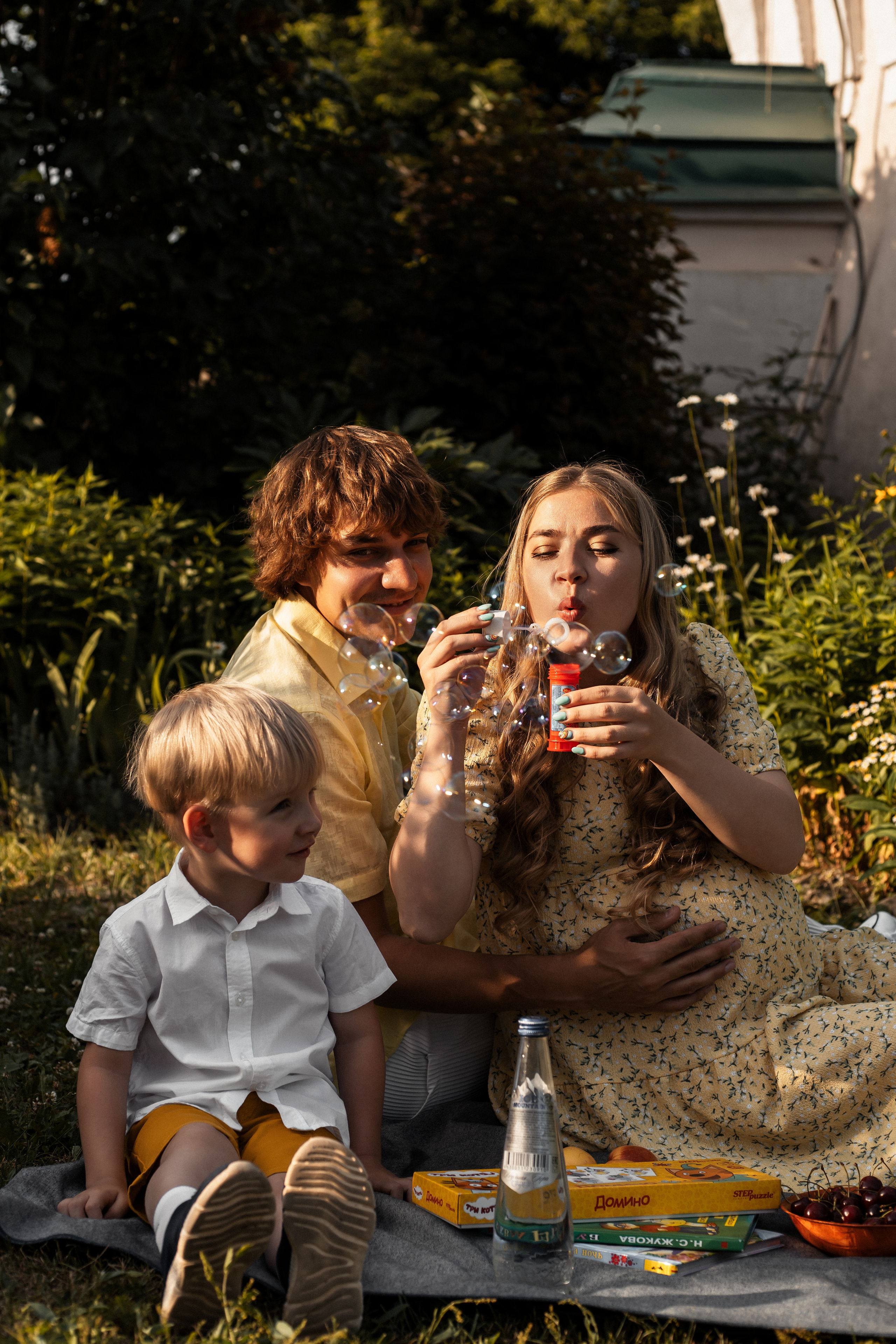 Настя и её семья. Фотограф Алина Филимонова Тверь