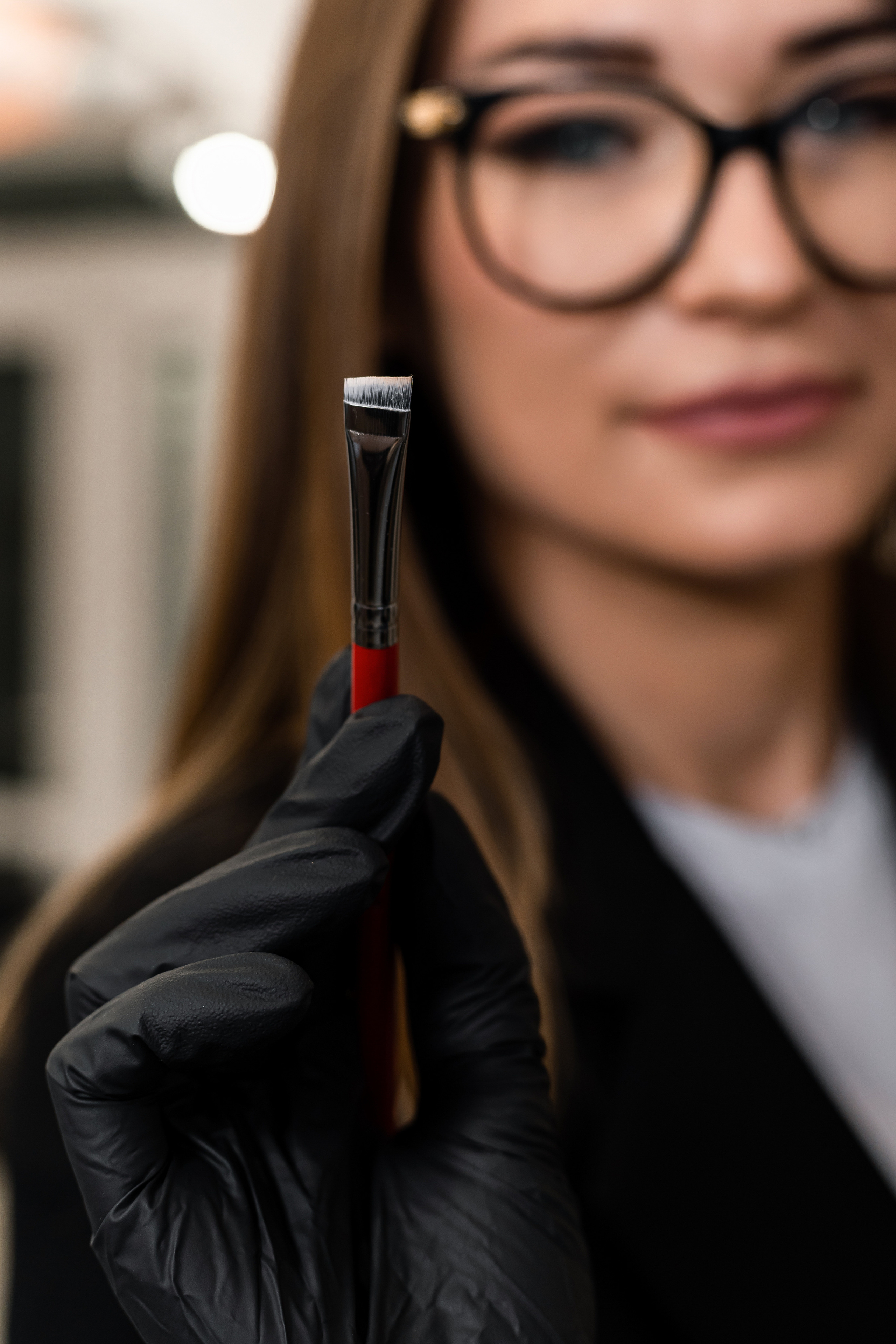 Кристина (мастер по архитектуре бровей). Фотограф Алина Филимонова Тверь