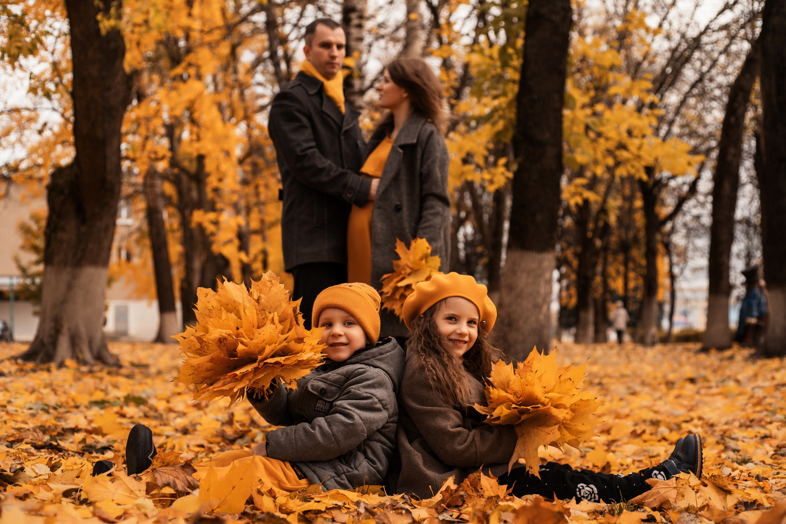 Аня и её семья. Фотограф Алина Филимонова Тверь