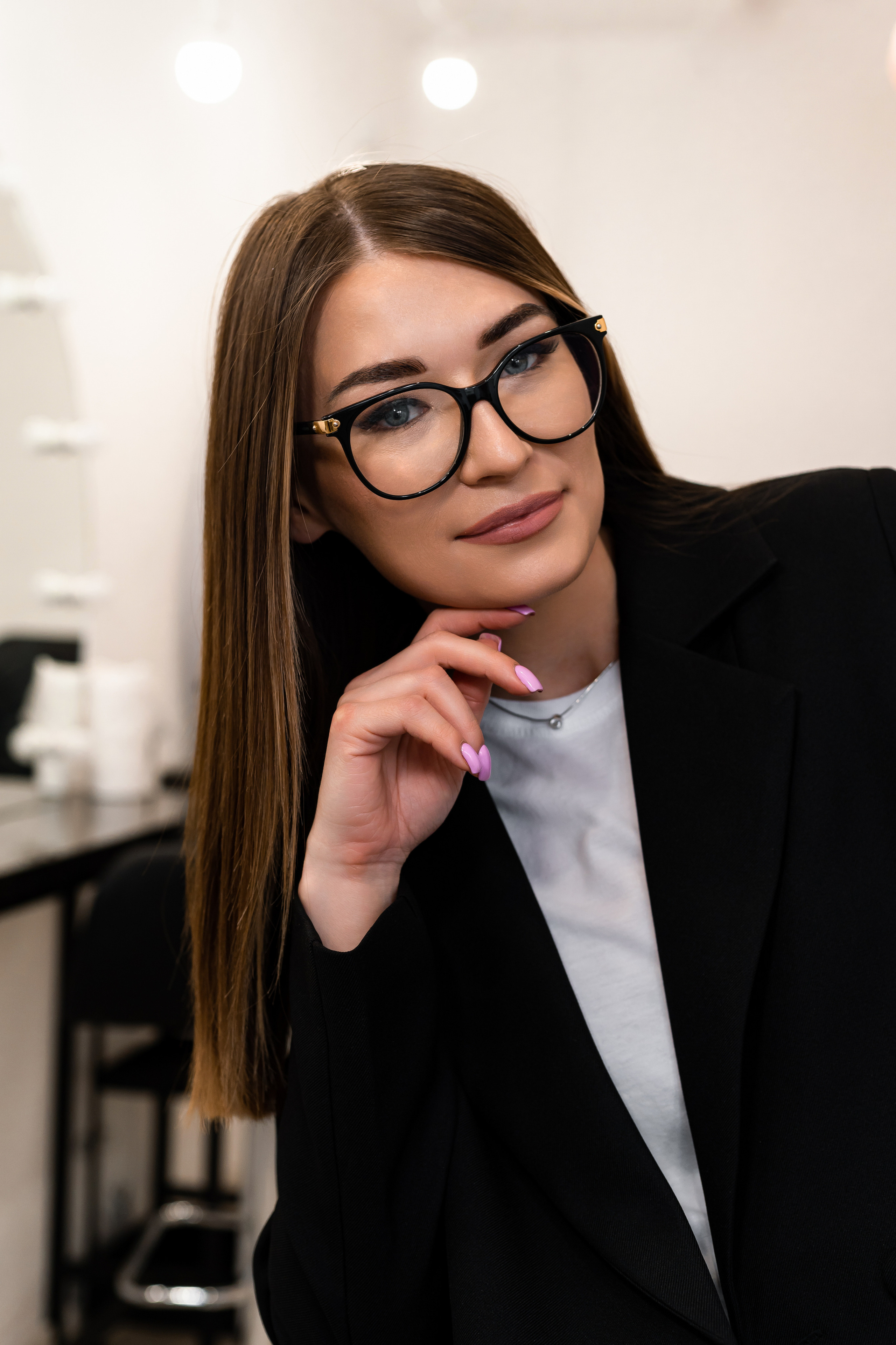 Кристина (мастер по архитектуре бровей). Фотограф Алина Филимонова Тверь