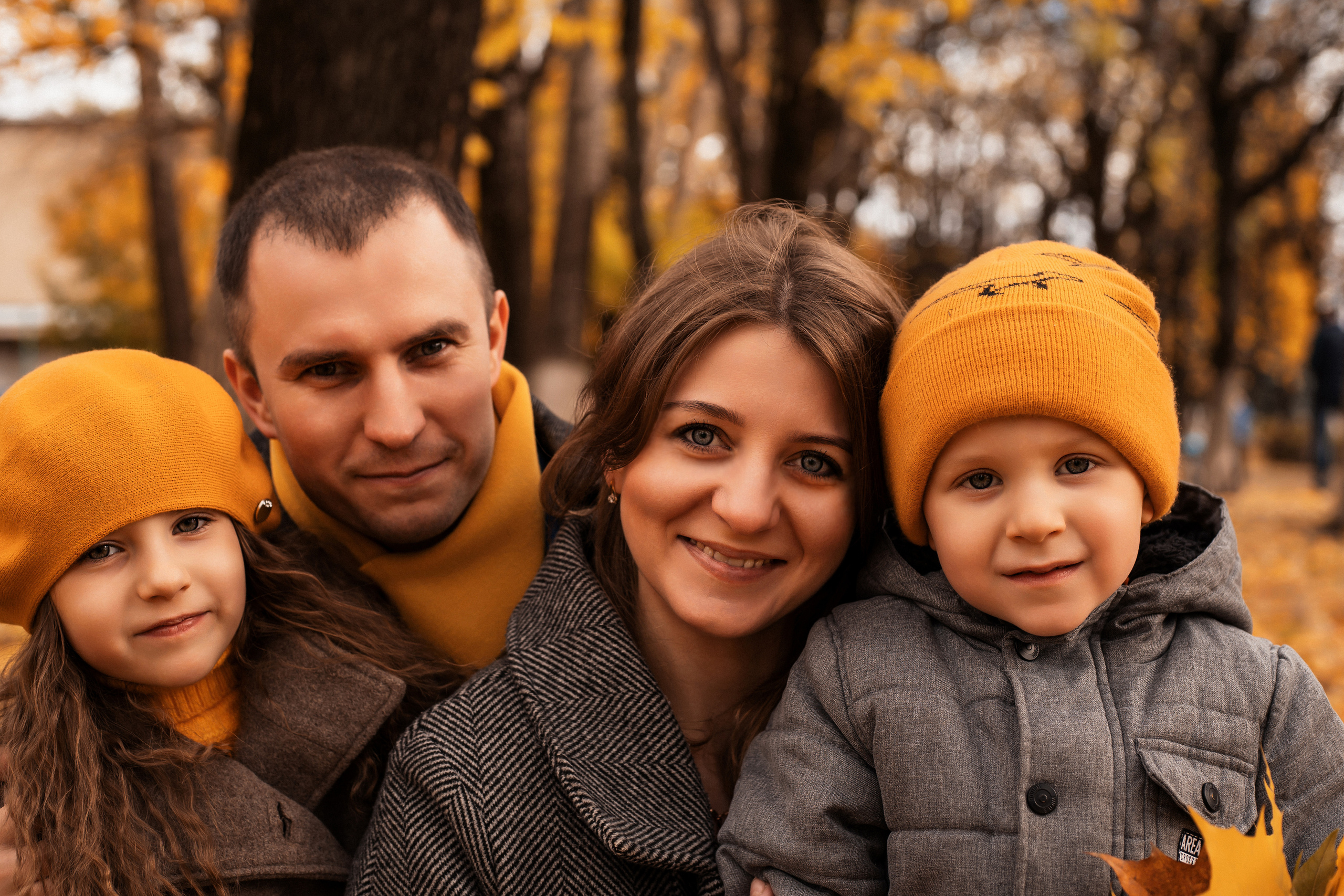 Аня и её семья. Фотограф Алина Филимонова Тверь