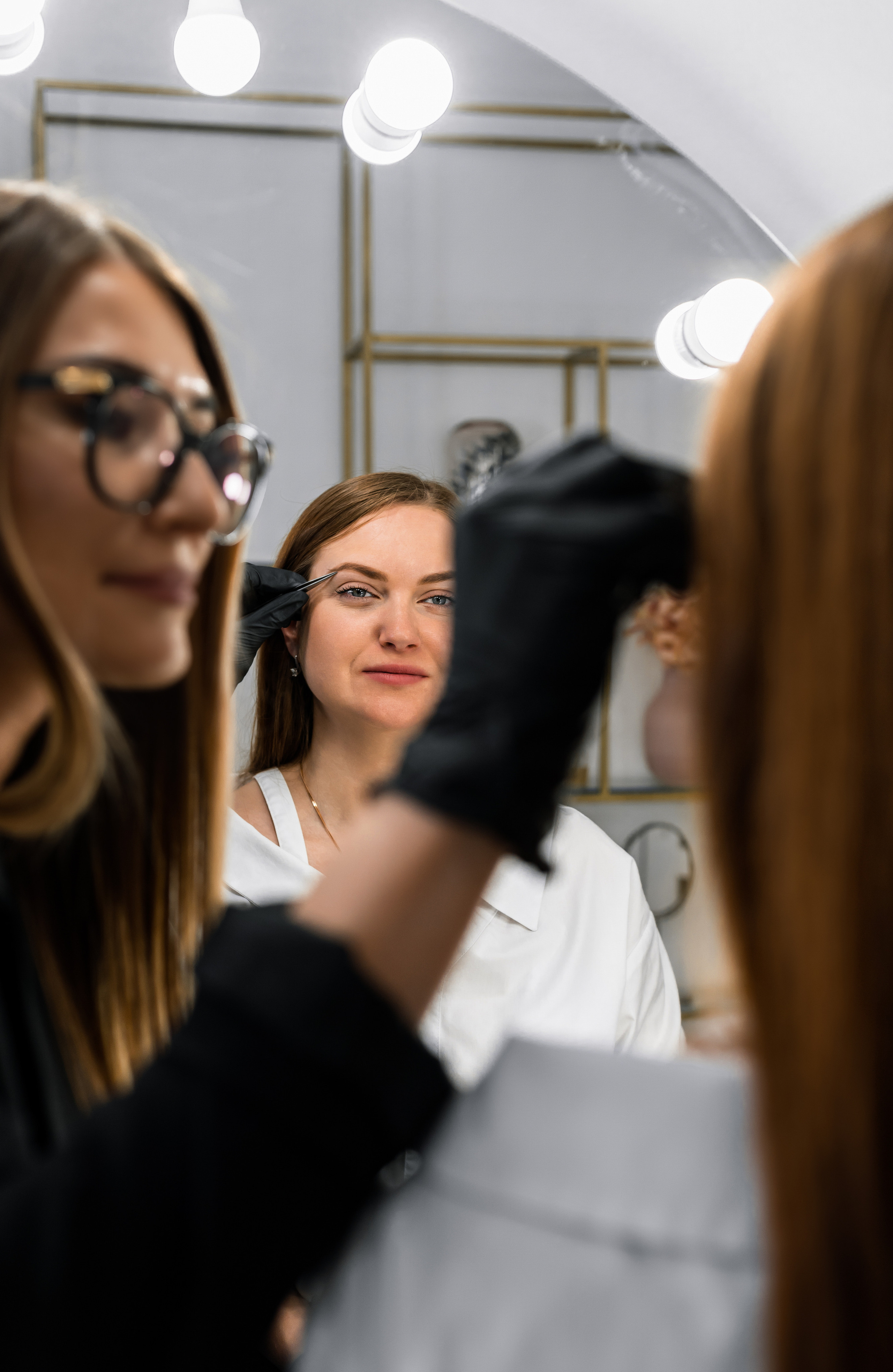 Кристина (мастер по архитектуре бровей). Фотограф Алина Филимонова Тверь