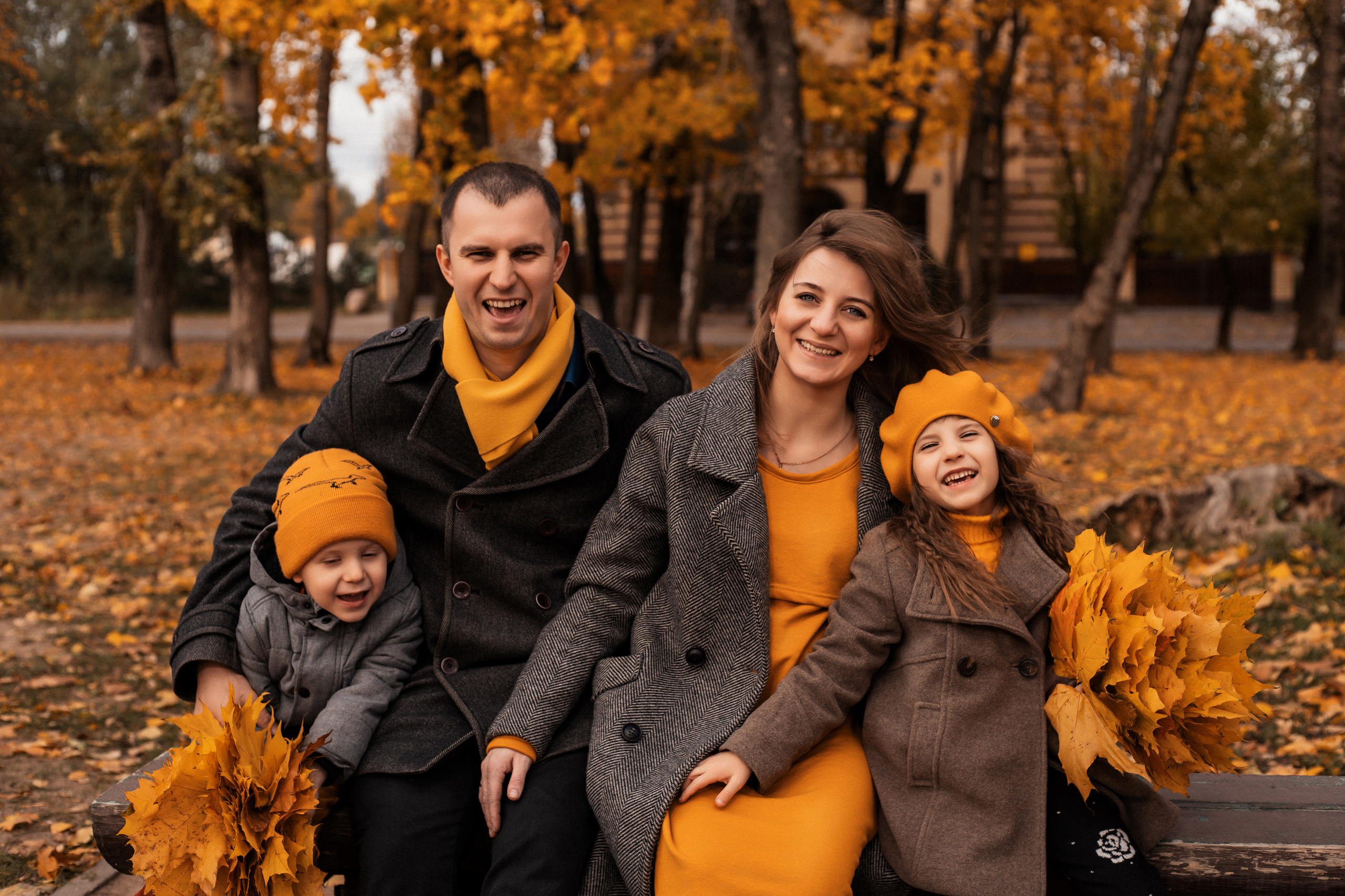 Аня и её семья. Фотограф Алина Филимонова Тверь