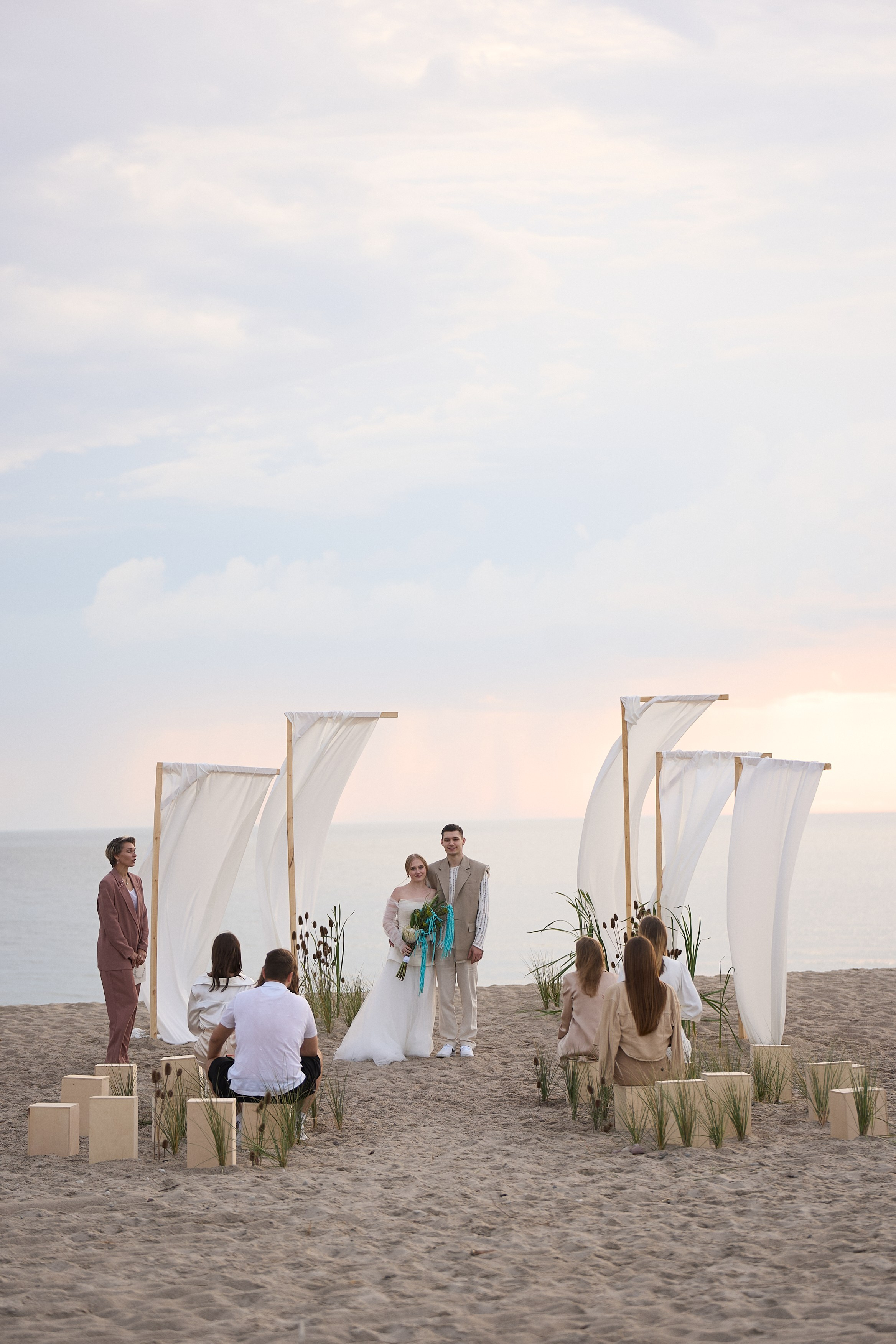 Янтарная свадьба. Калининград. Оформление свадеб, декор свадеб Вера Маркова, Москва