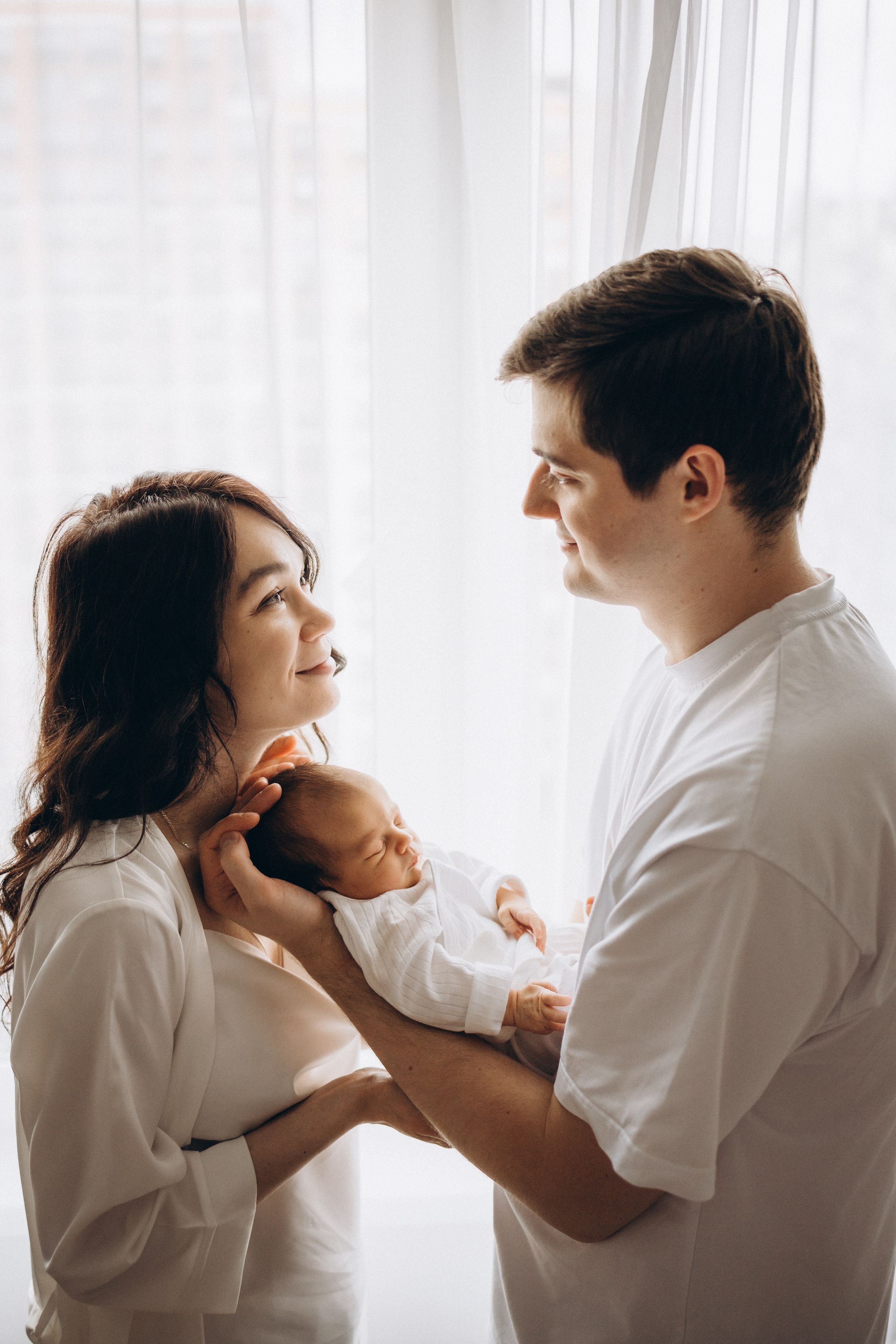 Сашеньке 2 недели. Семейный и детский фотограф, женский портрет Москва Светлана Мертикова